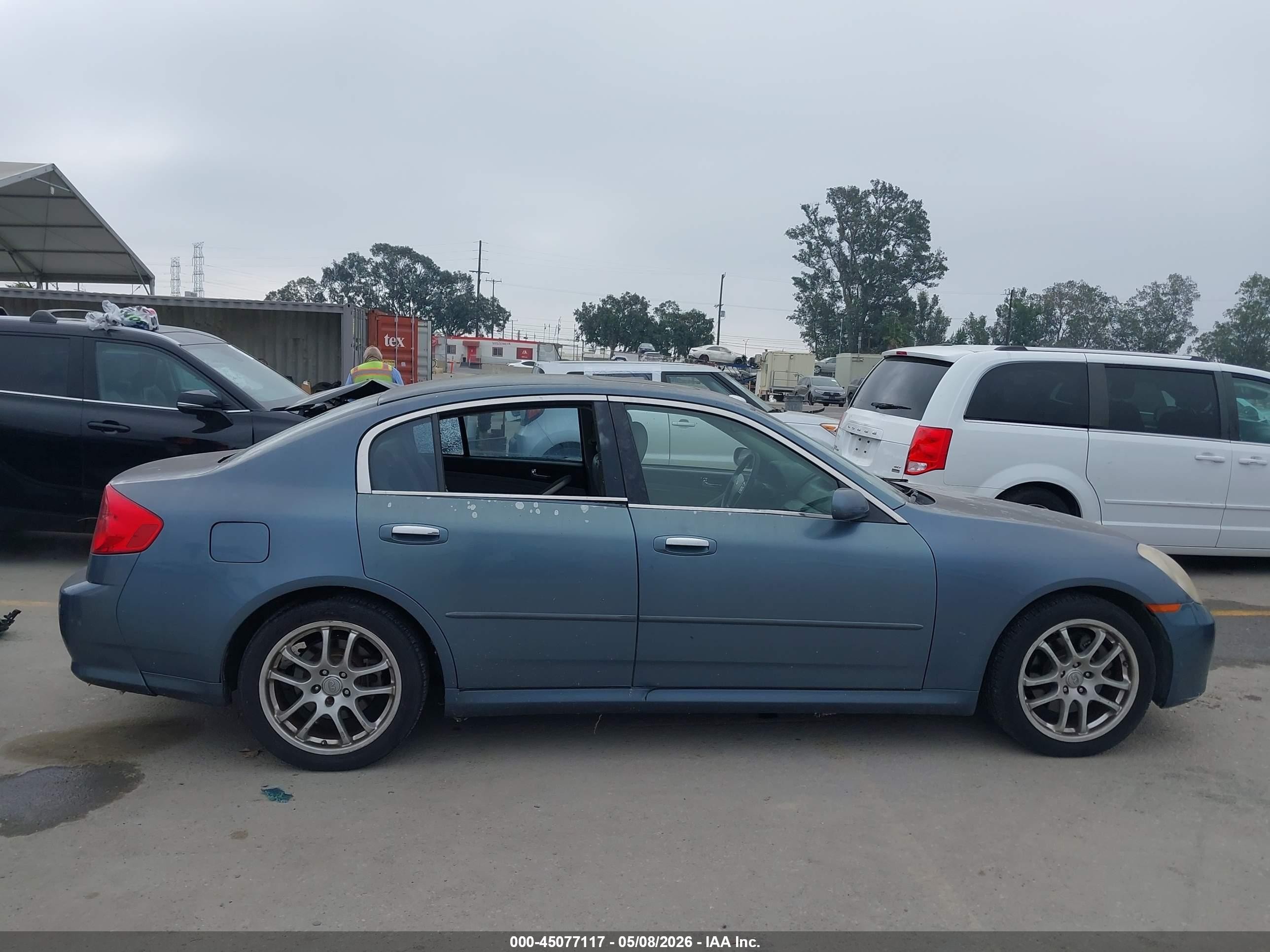 2005 Infiniti G35   Teal vin: JNKCV51E95M201898