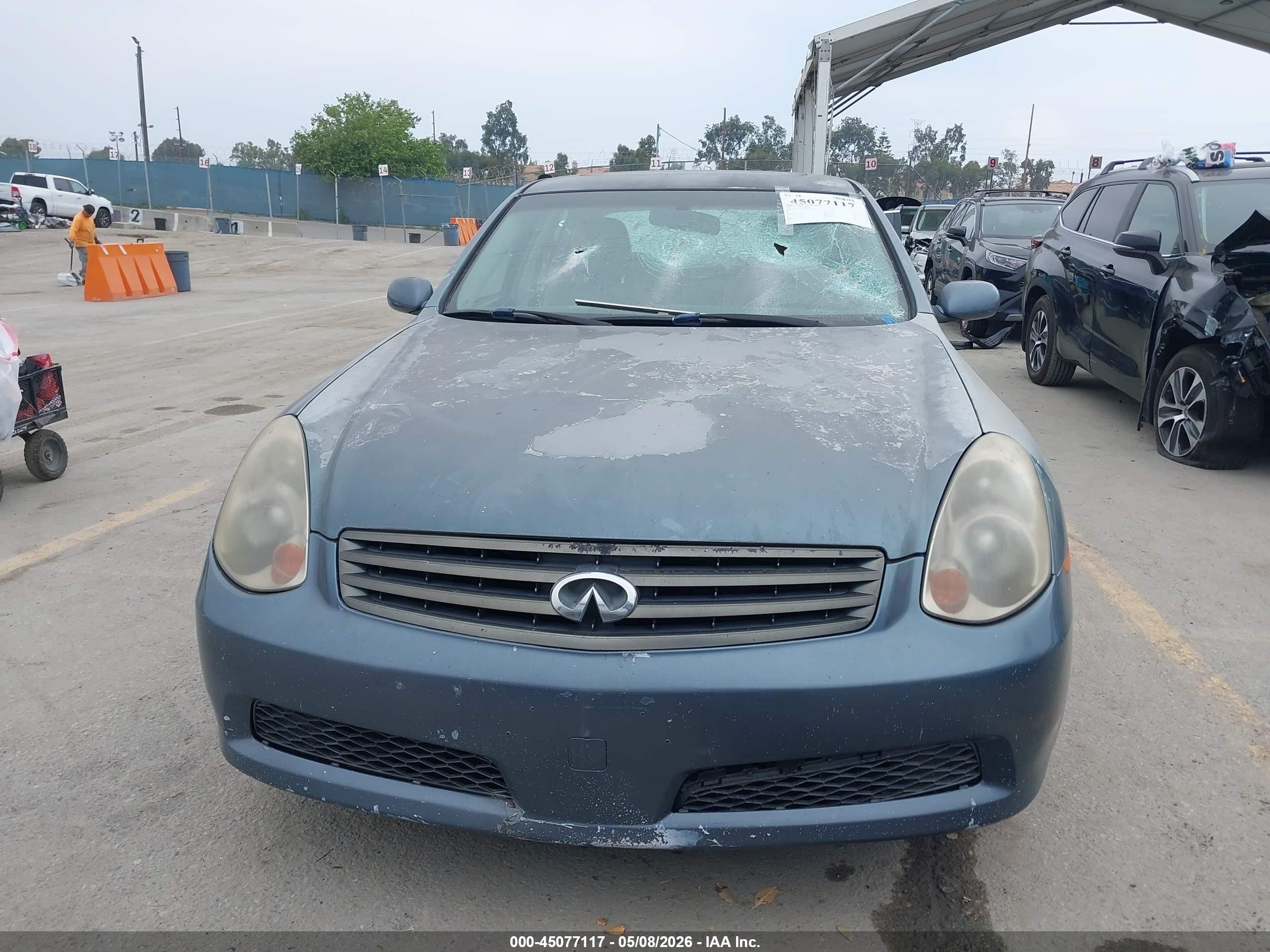 2005 Infiniti G35   Teal vin: JNKCV51E95M201898