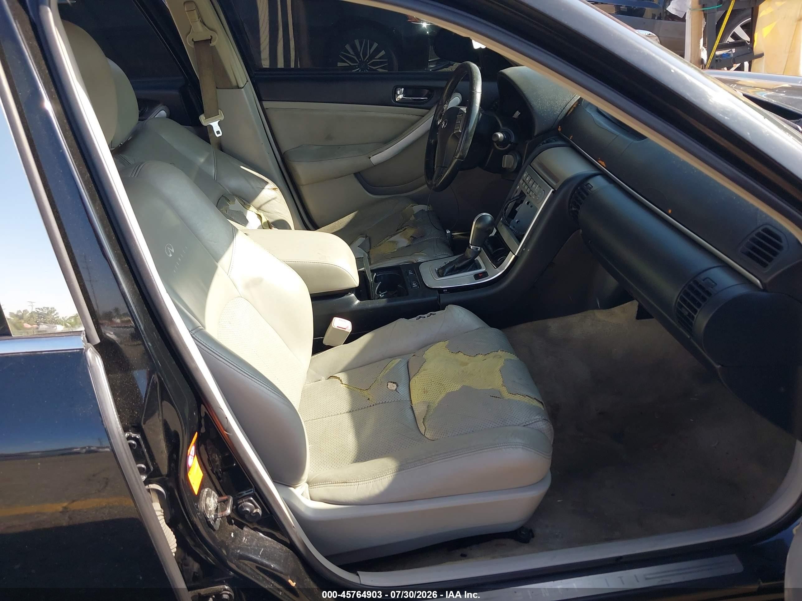 2005 Infiniti G35   Black vin: JNKCV51E95M205319
