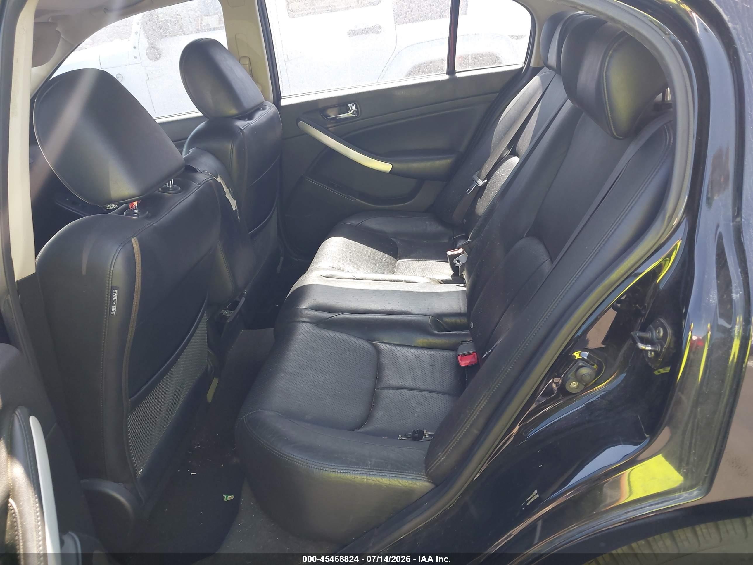 2005 Infiniti G35   Black vin: JNKCV51E95M221696