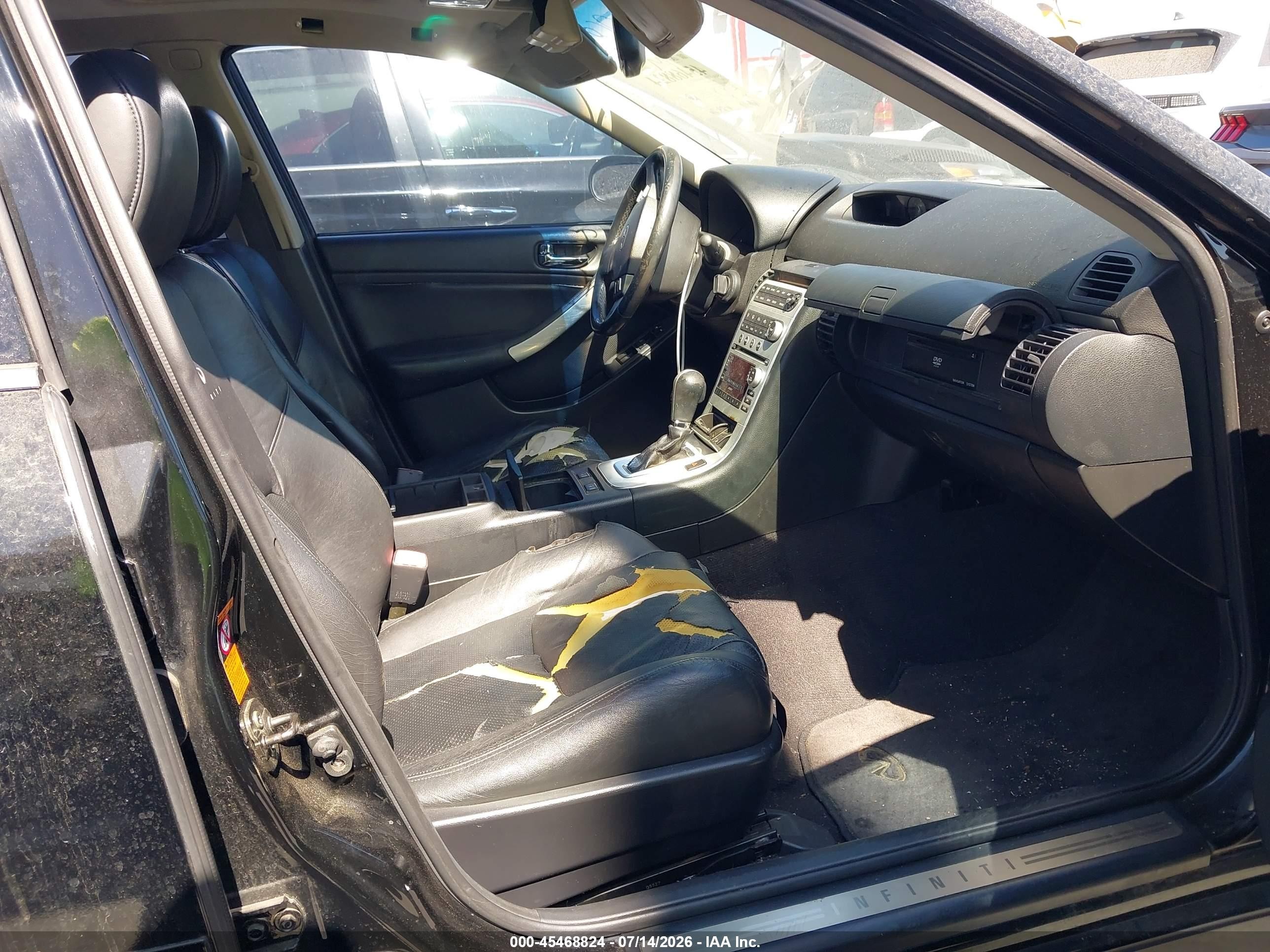 2005 Infiniti G35   Black vin: JNKCV51E95M221696