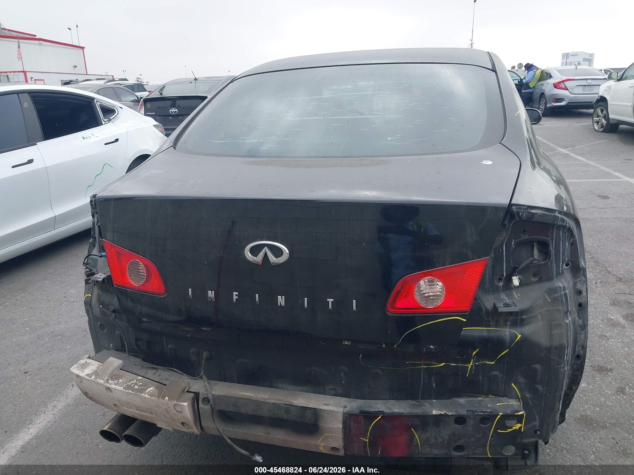 2005 Infiniti G35   Black vin: JNKCV51E95M221696