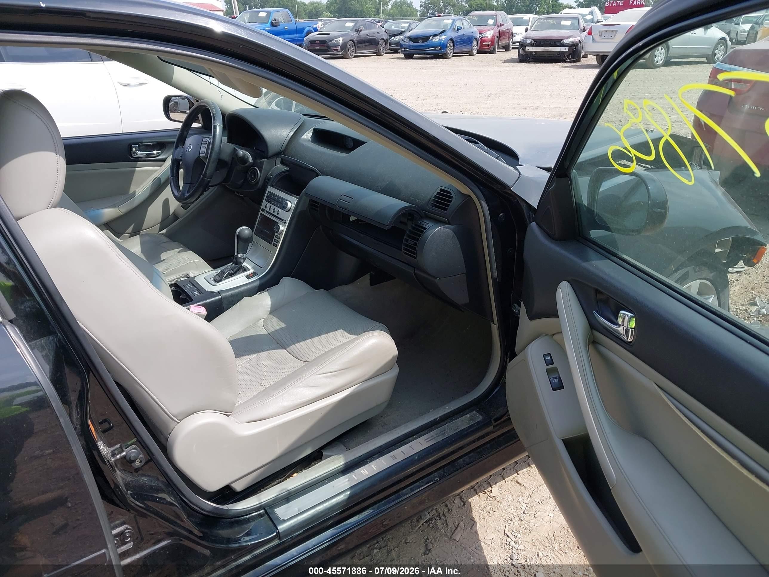 2006 Infiniti G35 Черный vin: JNKCV51E96M502978