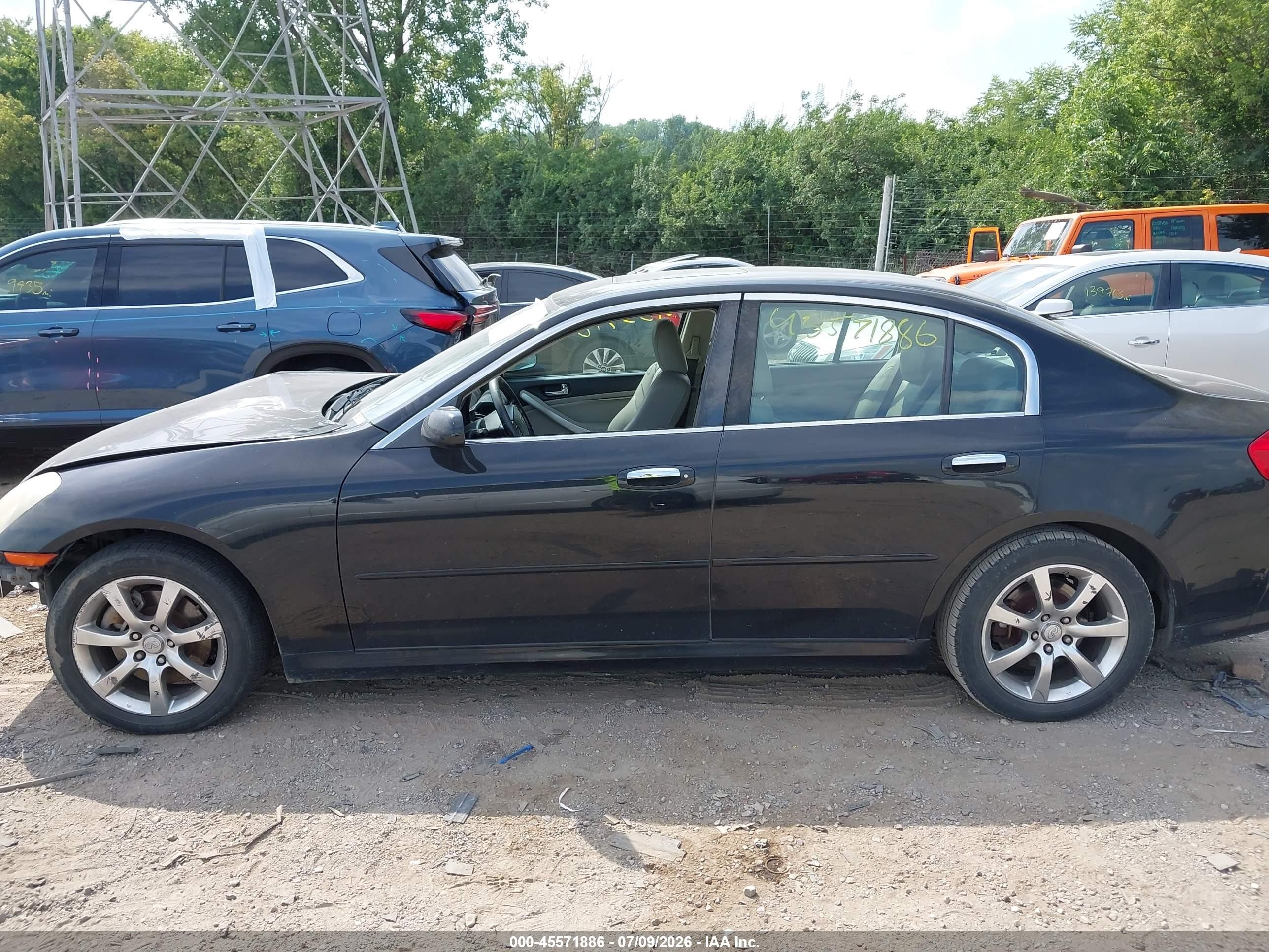 2006 Infiniti G35 Черный vin: JNKCV51E96M502978