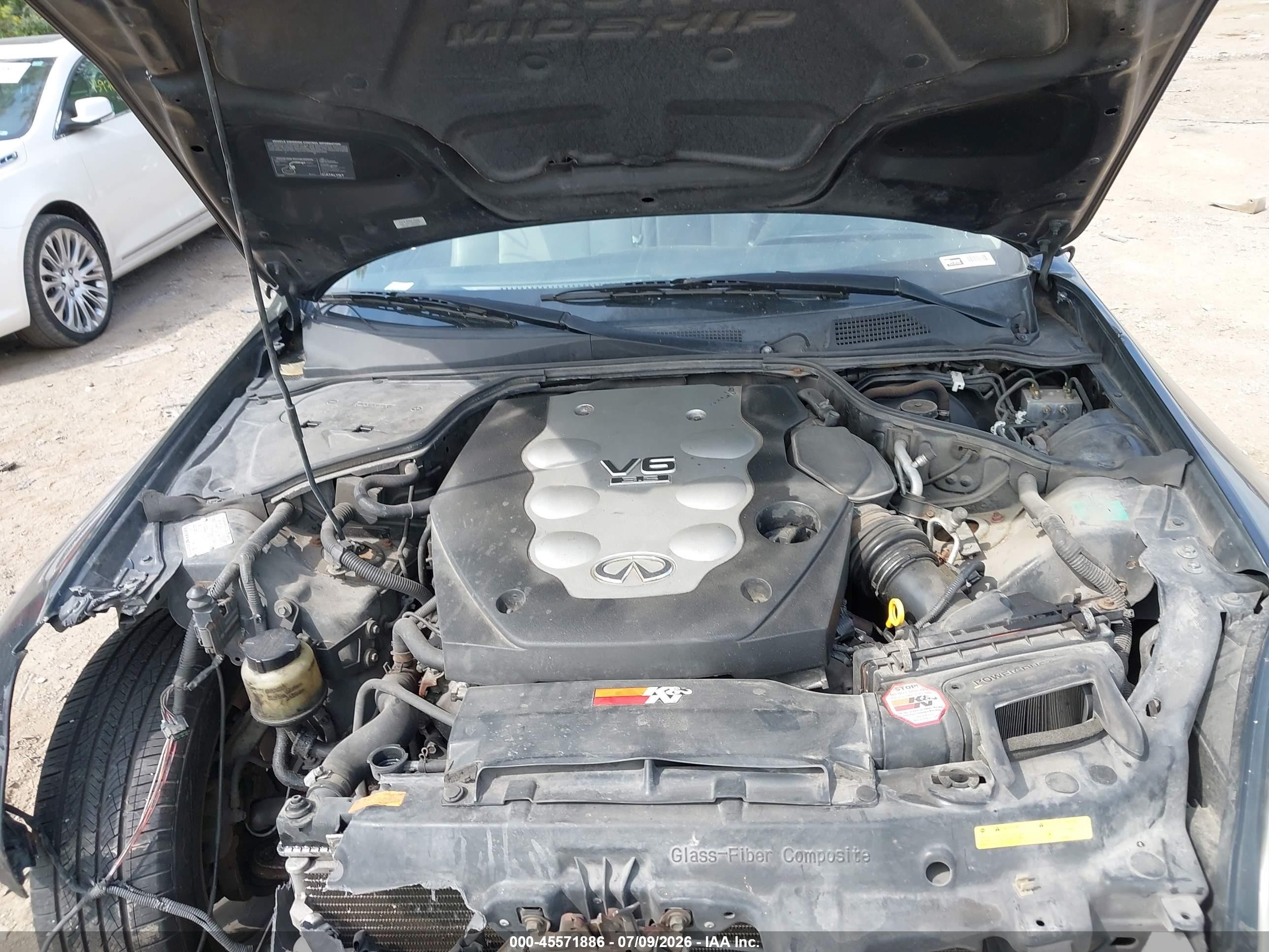 2006 Infiniti G35 Черный vin: JNKCV51E96M502978