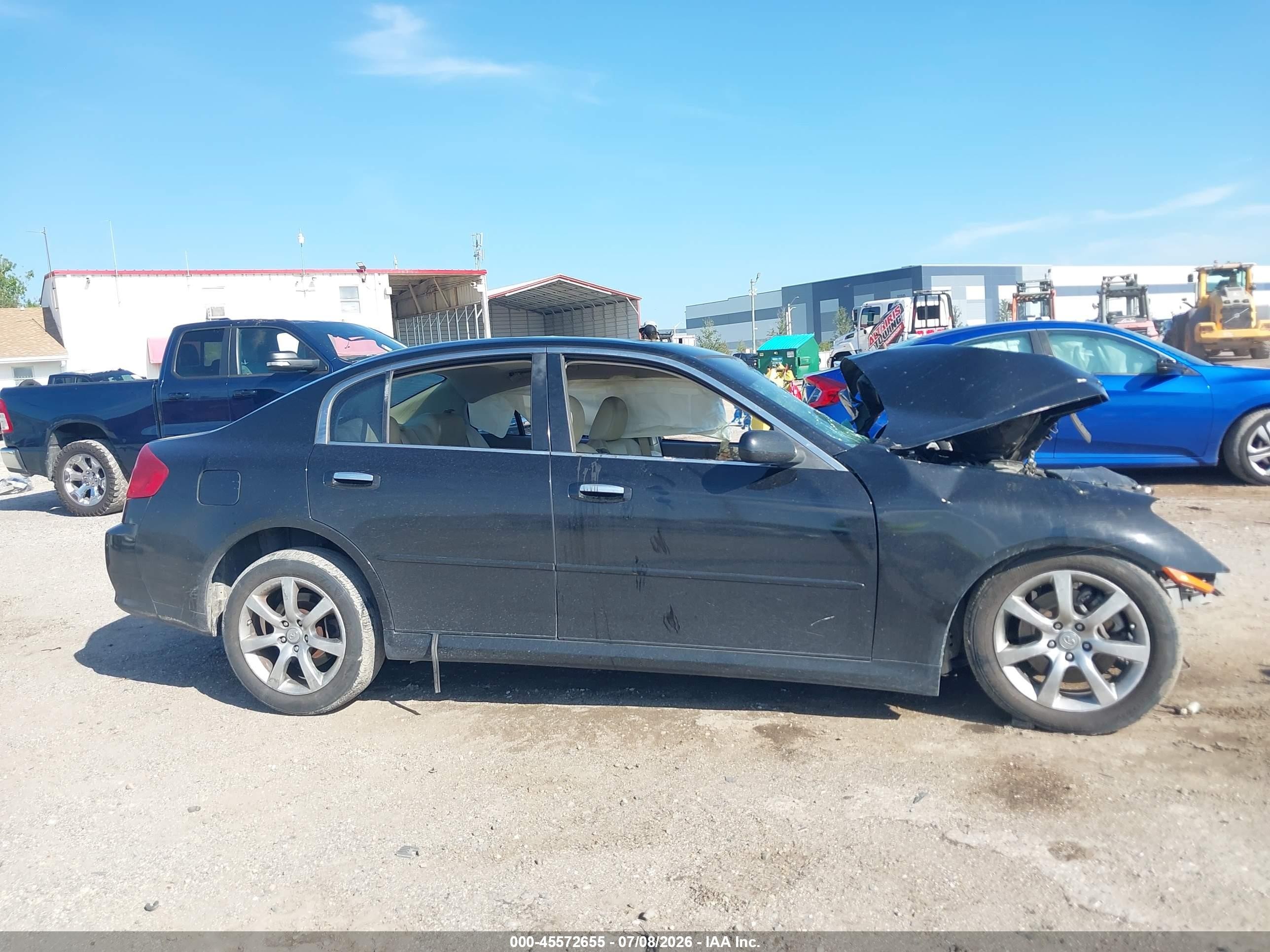 2006 Infiniti G35   Черный vin: JNKCV51E96M504987