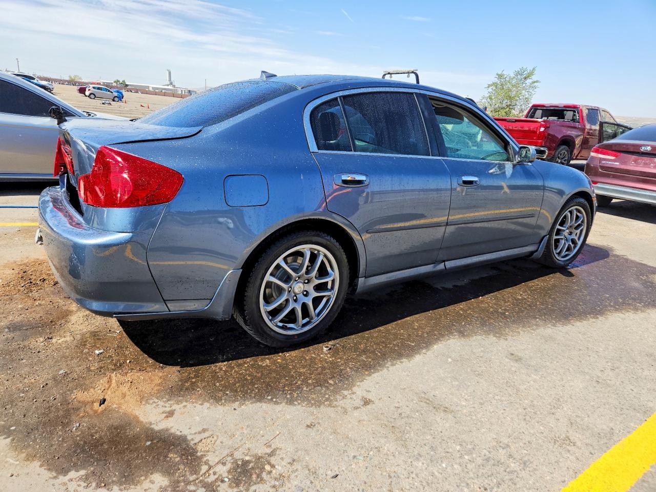 2006 Infiniti G35 Base Blue vin: JNKCV51E96M507954