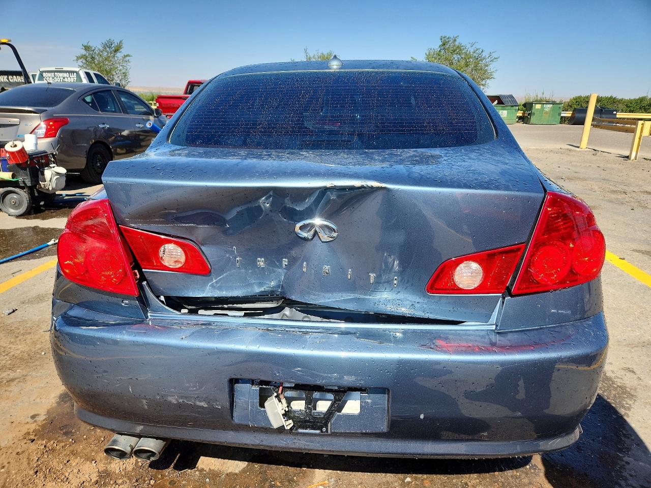 2006 Infiniti G35 Base Blue vin: JNKCV51E96M507954