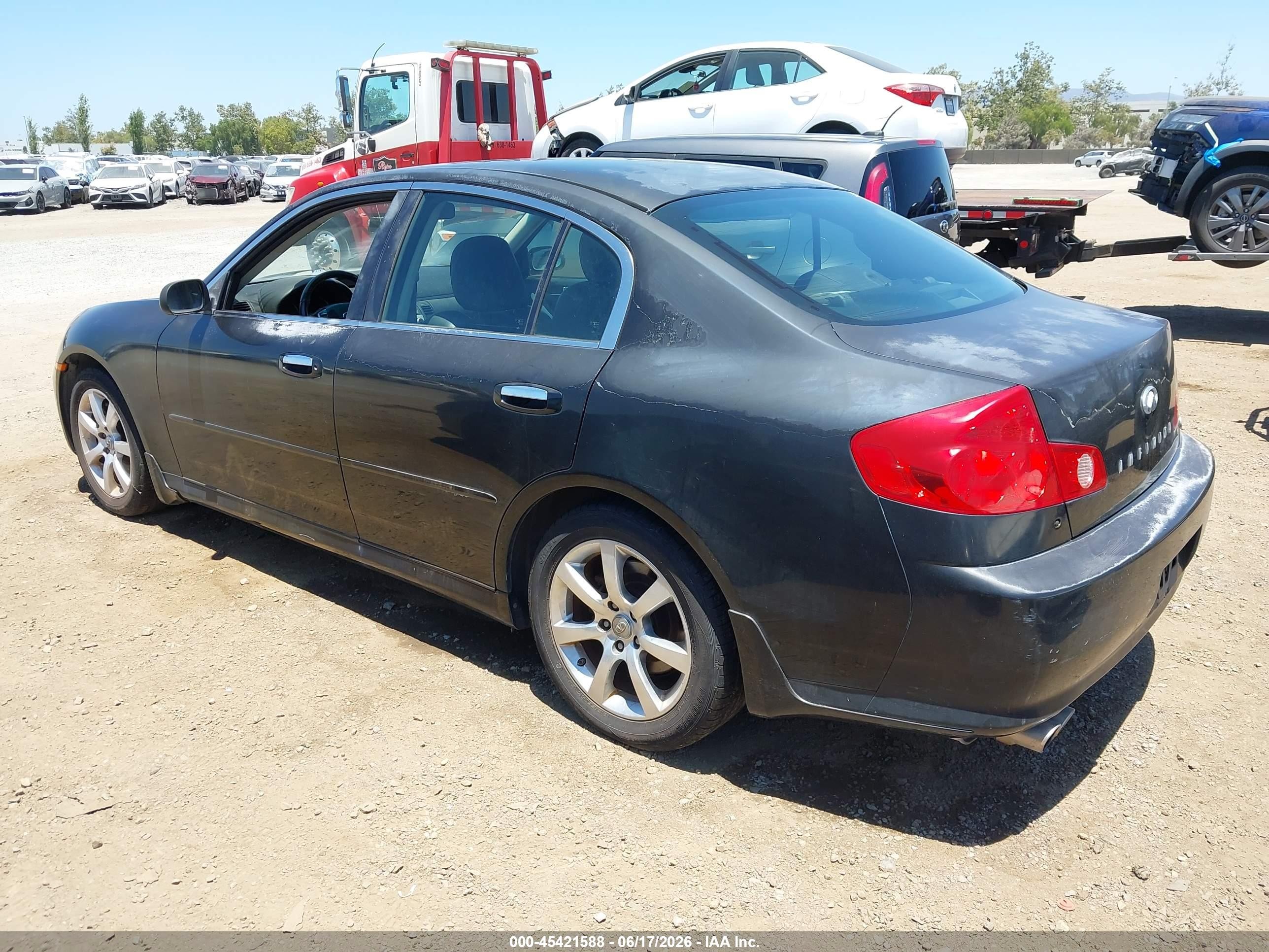 2006 Infiniti G35   Gray vin: JNKCV51E96M511213