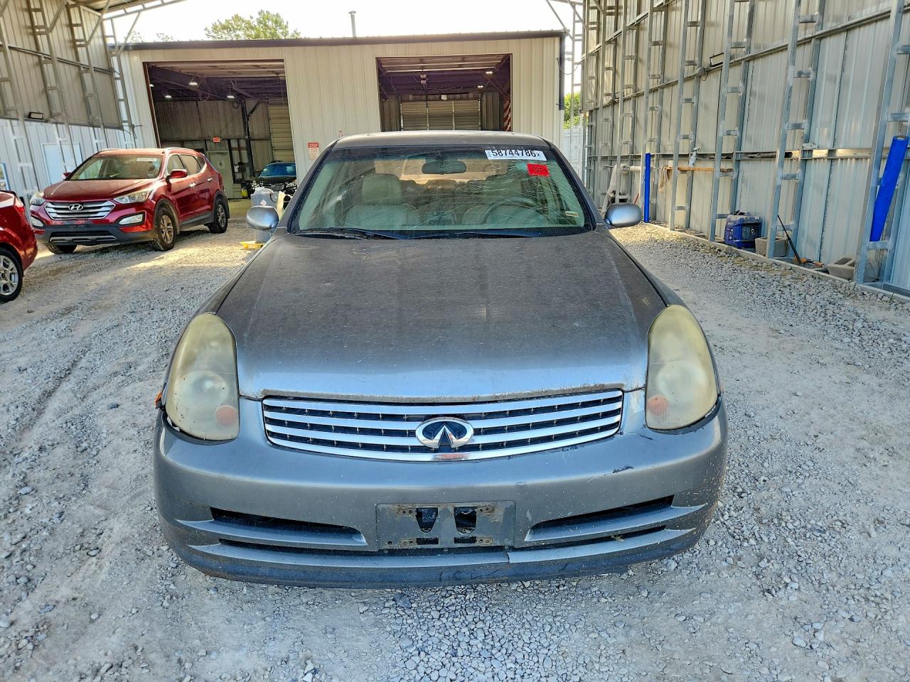2004 Infiniti G35 Base Silver vin: JNKCV51EX4M111898