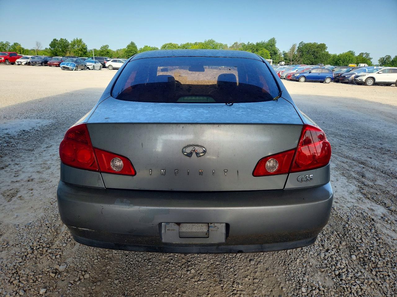 2004 Infiniti G35 Base Silver vin: JNKCV51EX4M111898