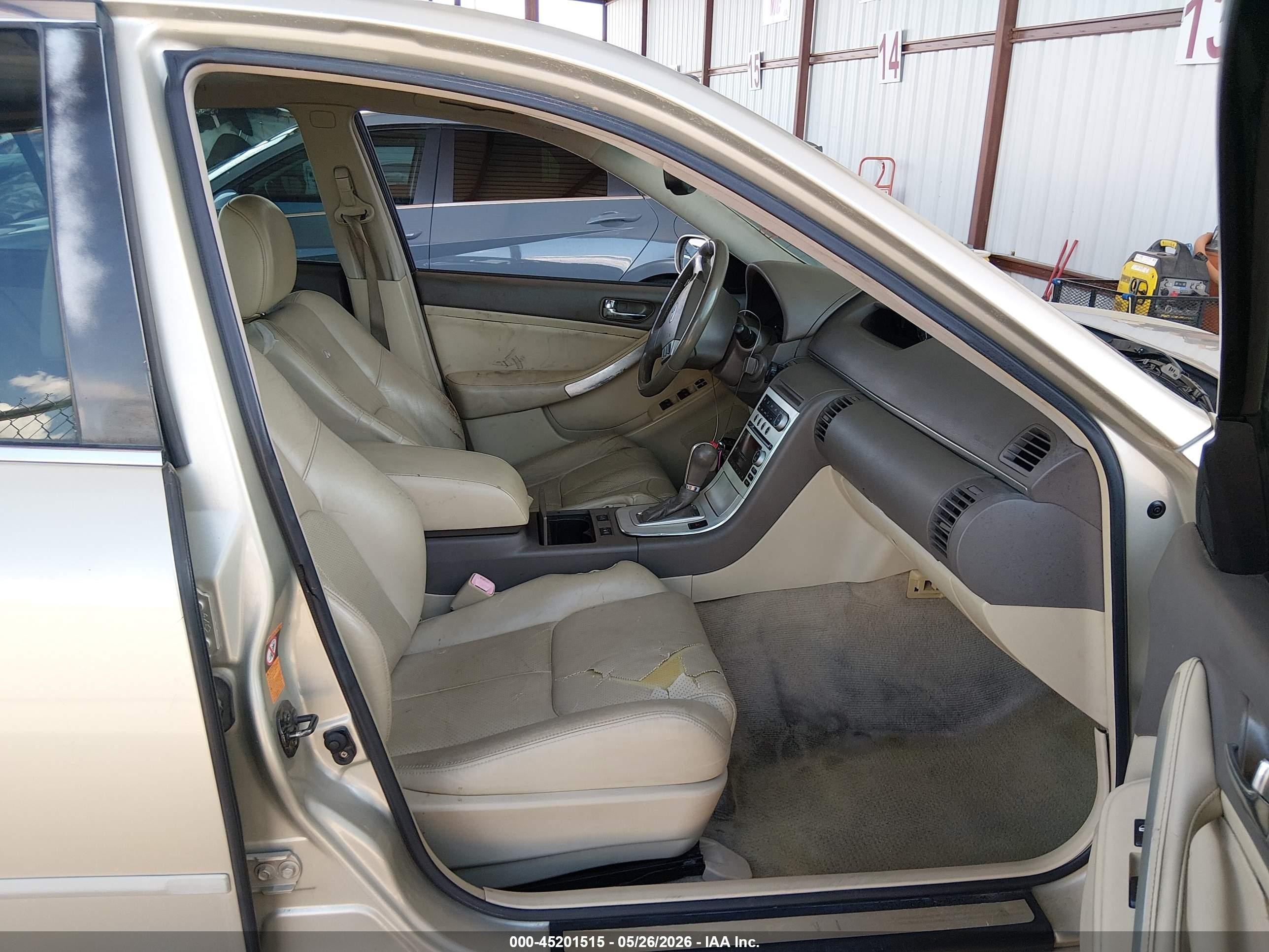 2005 Infiniti G35   Gold vin: JNKCV51EX5M207533