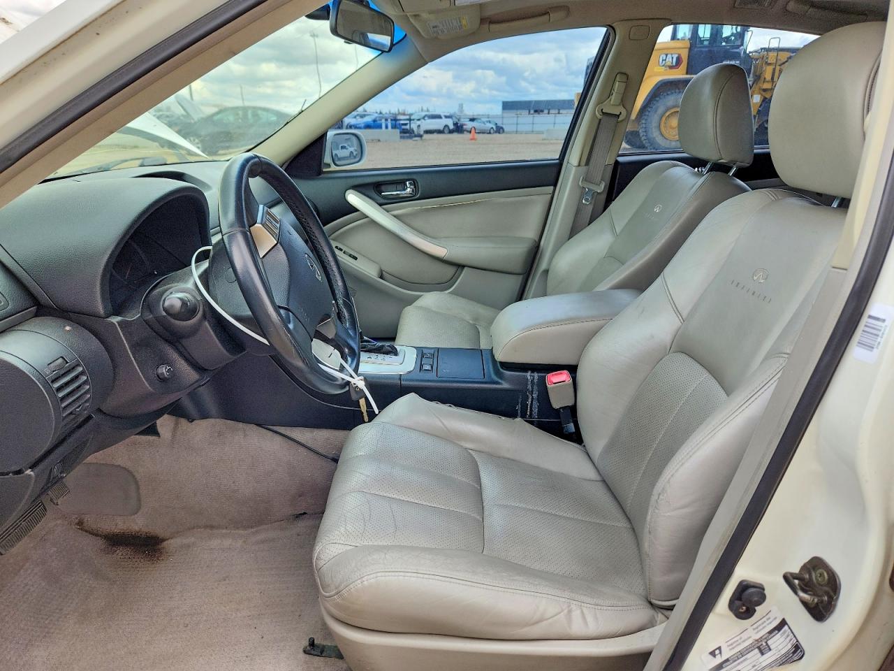 2006 Infiniti G35 Base White vin: JNKCV51EX6M504920