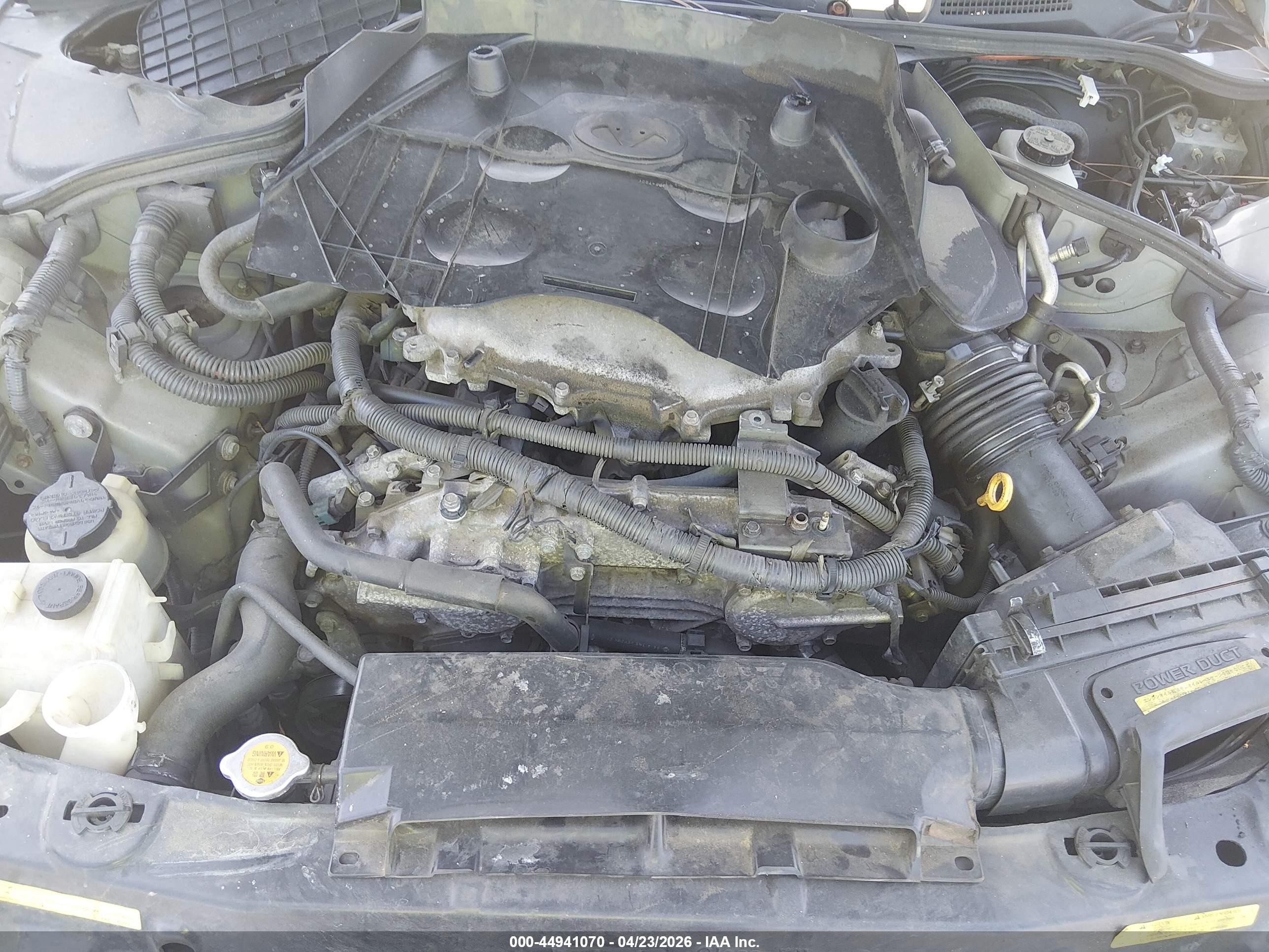 2004 Infiniti G35x   Gray vin: JNKCV51F04M711497
