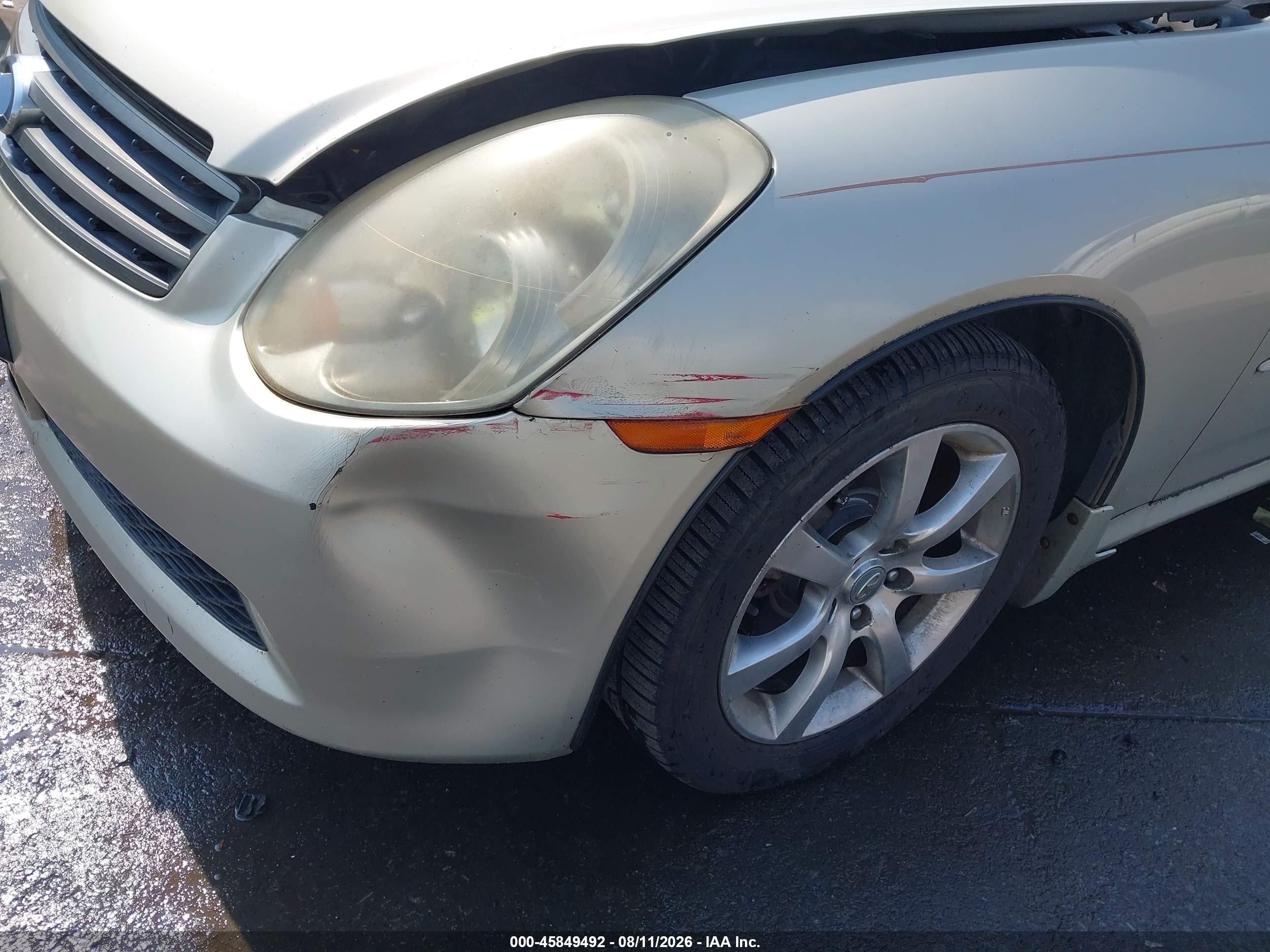 2005 Infiniti G35x   Gold vin: JNKCV51F05M306340