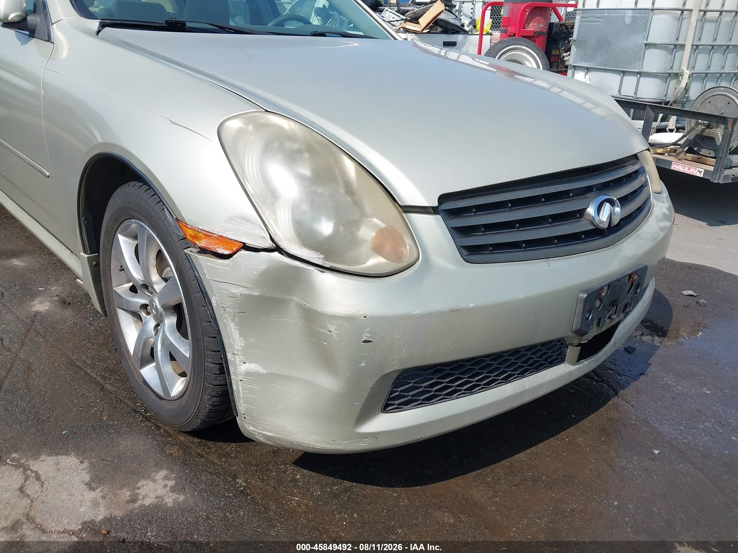 2005 Infiniti G35x   Gold vin: JNKCV51F05M306340
