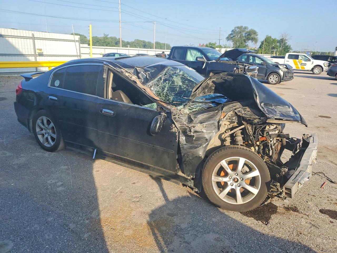 2005 Infiniti G35 X Black vin: JNKCV51F05M307293