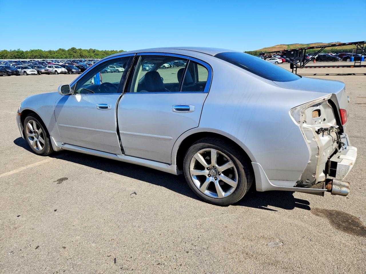 2006 Infiniti G35 X Silver vin: JNKCV51F06M612780