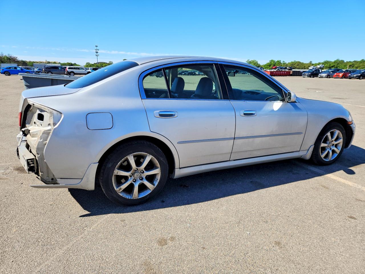 2006 Infiniti G35 X Silver vin: JNKCV51F06M612780