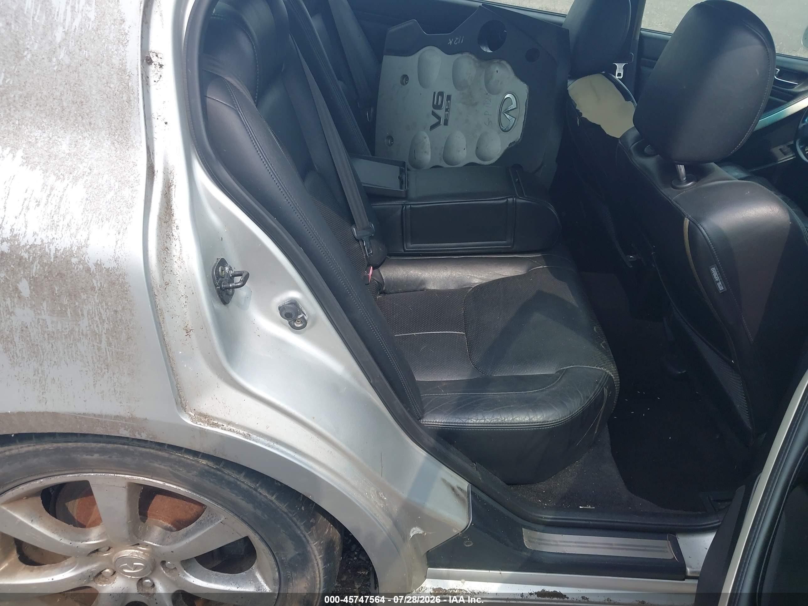 2006 Infiniti G35x   Серебряный vin: JNKCV51F06M615520