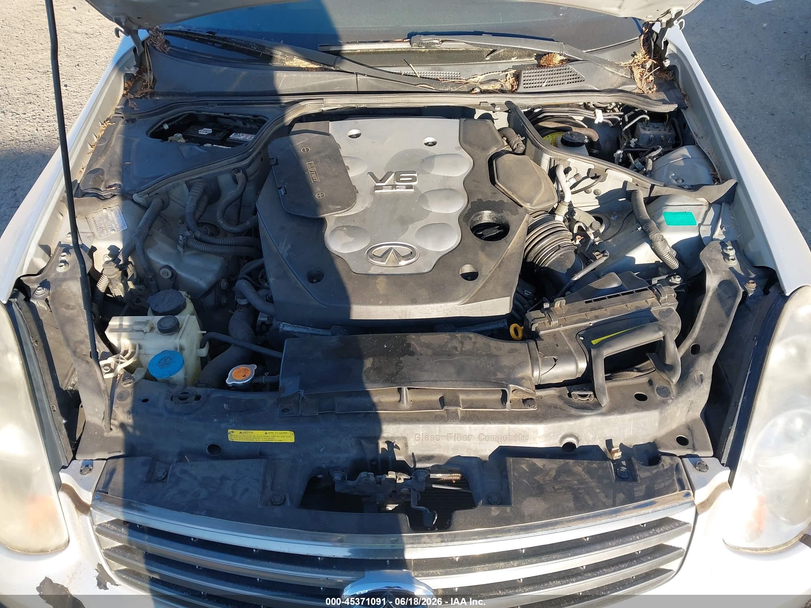 2006 Infiniti G35x   Silver vin: JNKCV51F06M617266