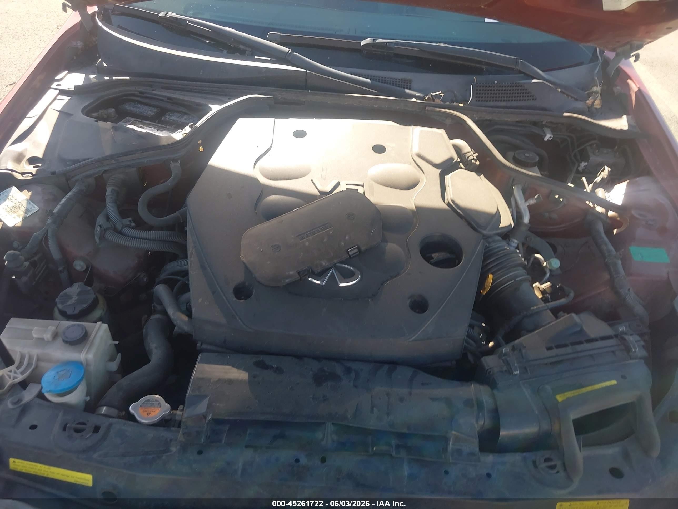 2004 Infiniti G35x   Красный vin: JNKCV51F14M702145
