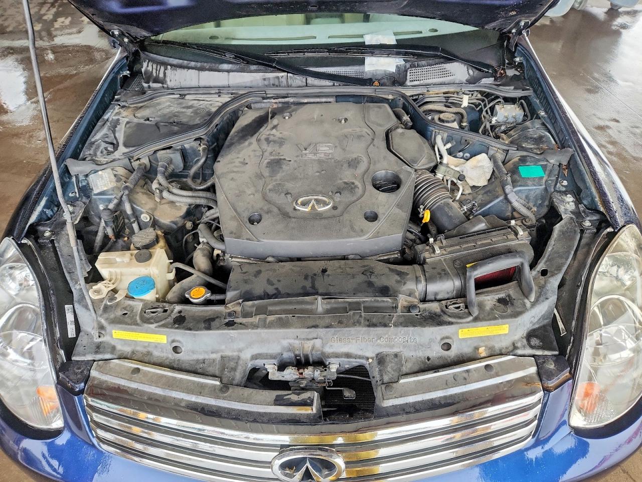 2004 Infiniti G35 Base Blue vin: JNKCV51F14M714019
