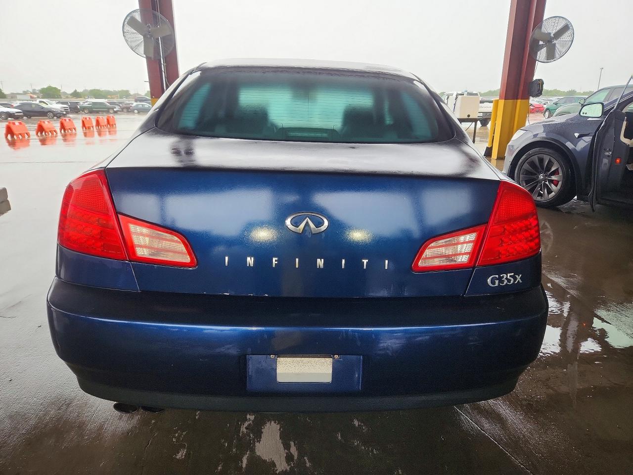 2004 Infiniti G35 Base Blue vin: JNKCV51F14M714019
