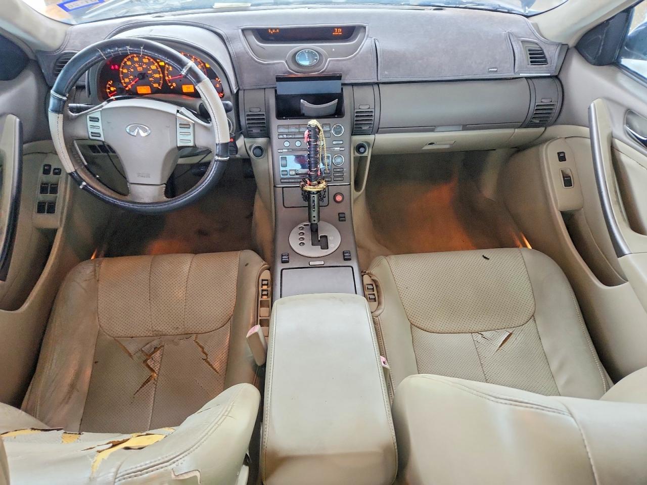 2004 Infiniti G35 Base Blue vin: JNKCV51F14M714019