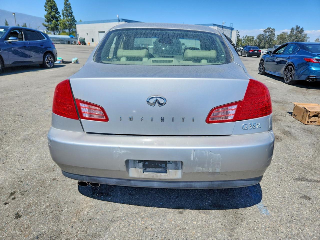 2004 Infiniti G35 Base Серебряный vin: JNKCV51F14M719222