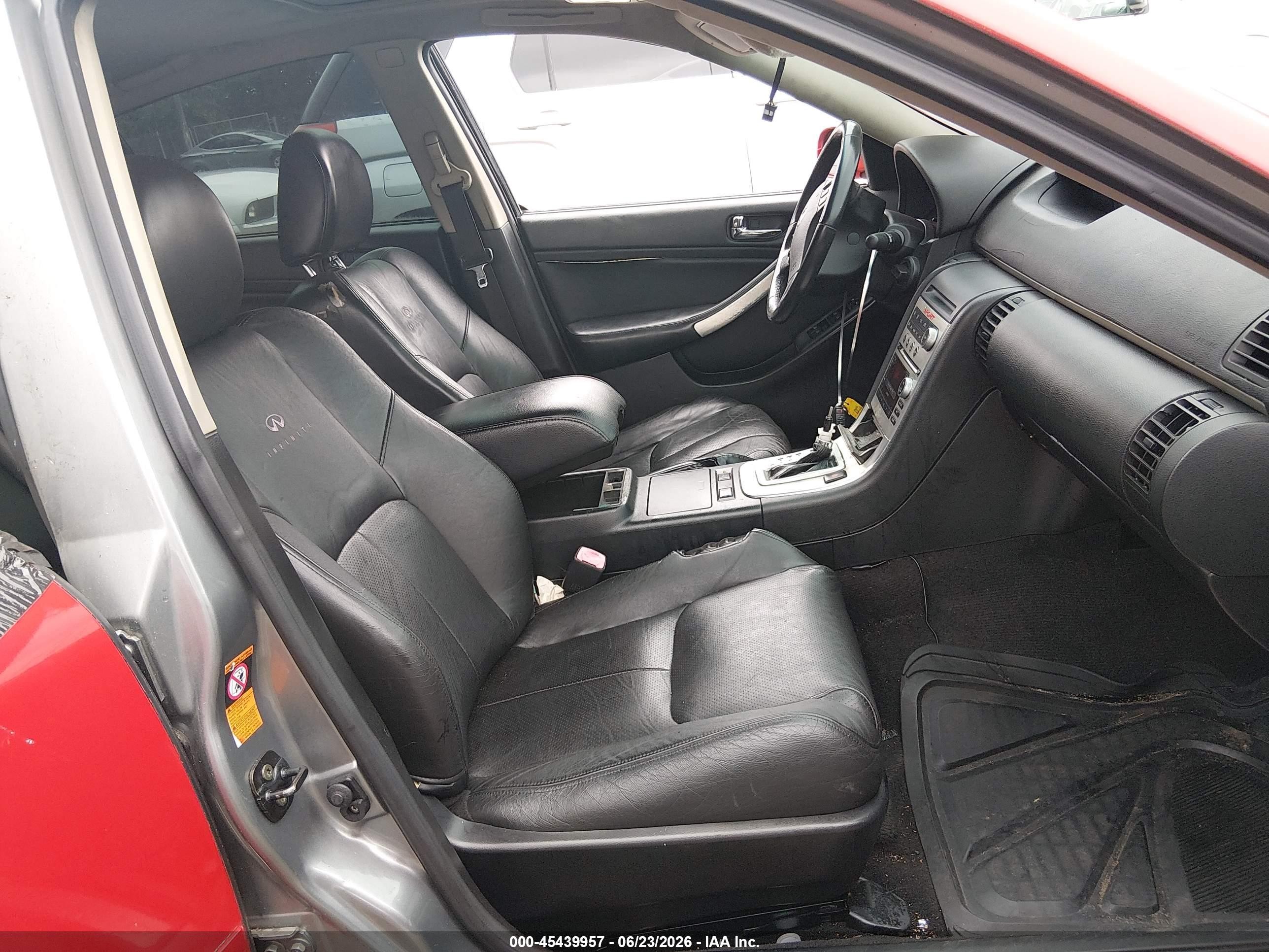 2005 Infiniti G35x   Красный vin: JNKCV51F15M300577