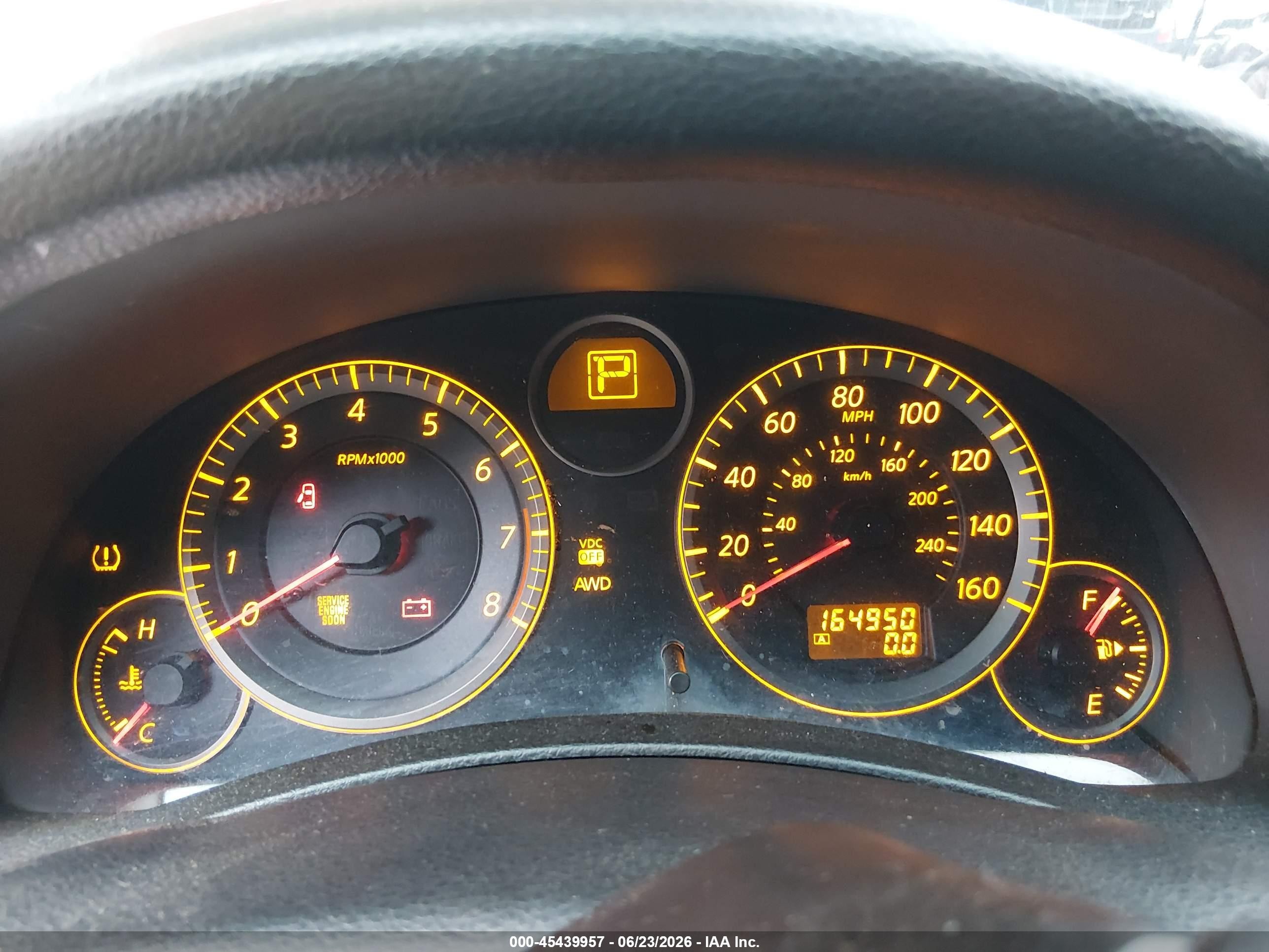 2005 Infiniti G35x   Красный vin: JNKCV51F15M300577