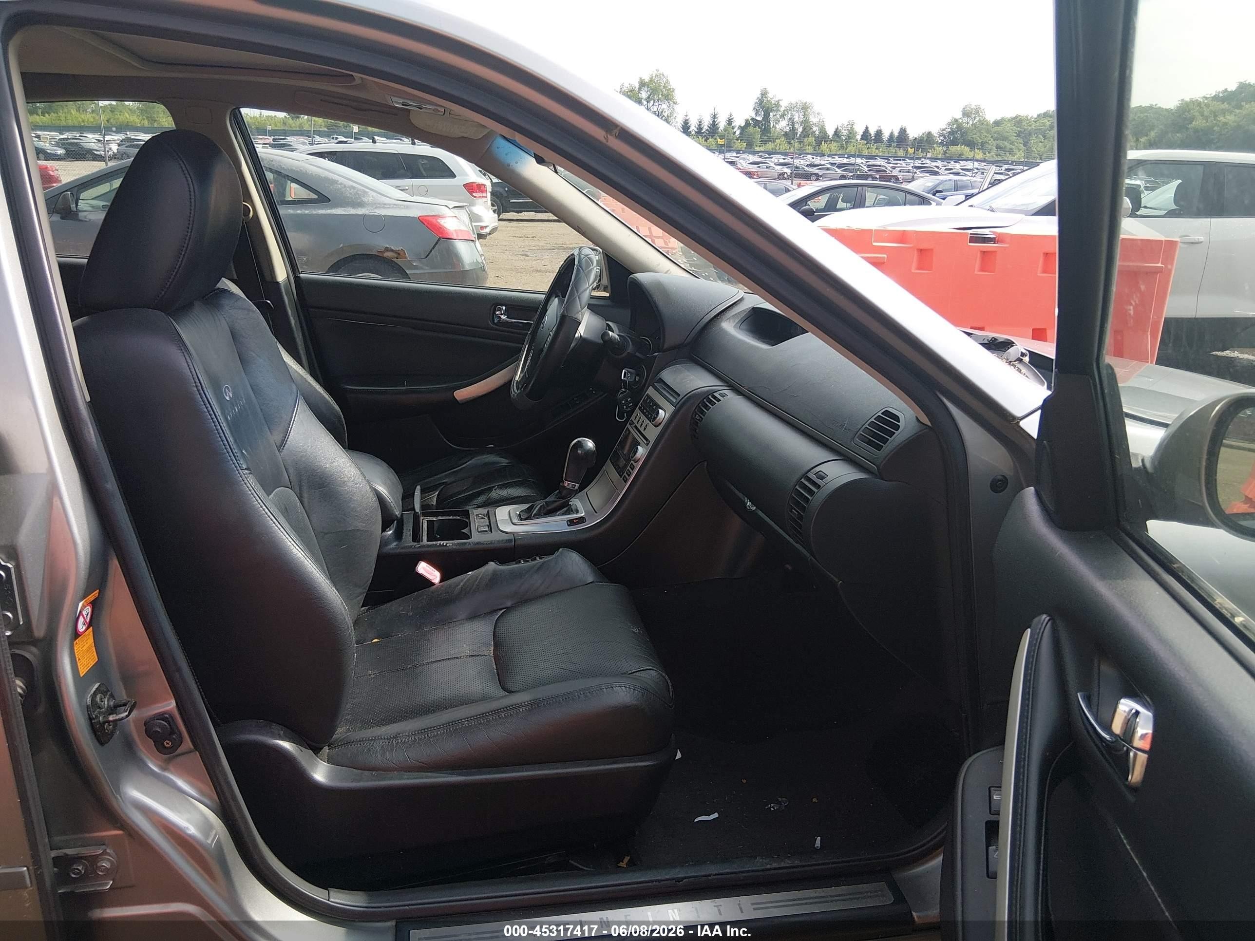 2005 Infiniti G35x   Gray vin: JNKCV51F15M308856