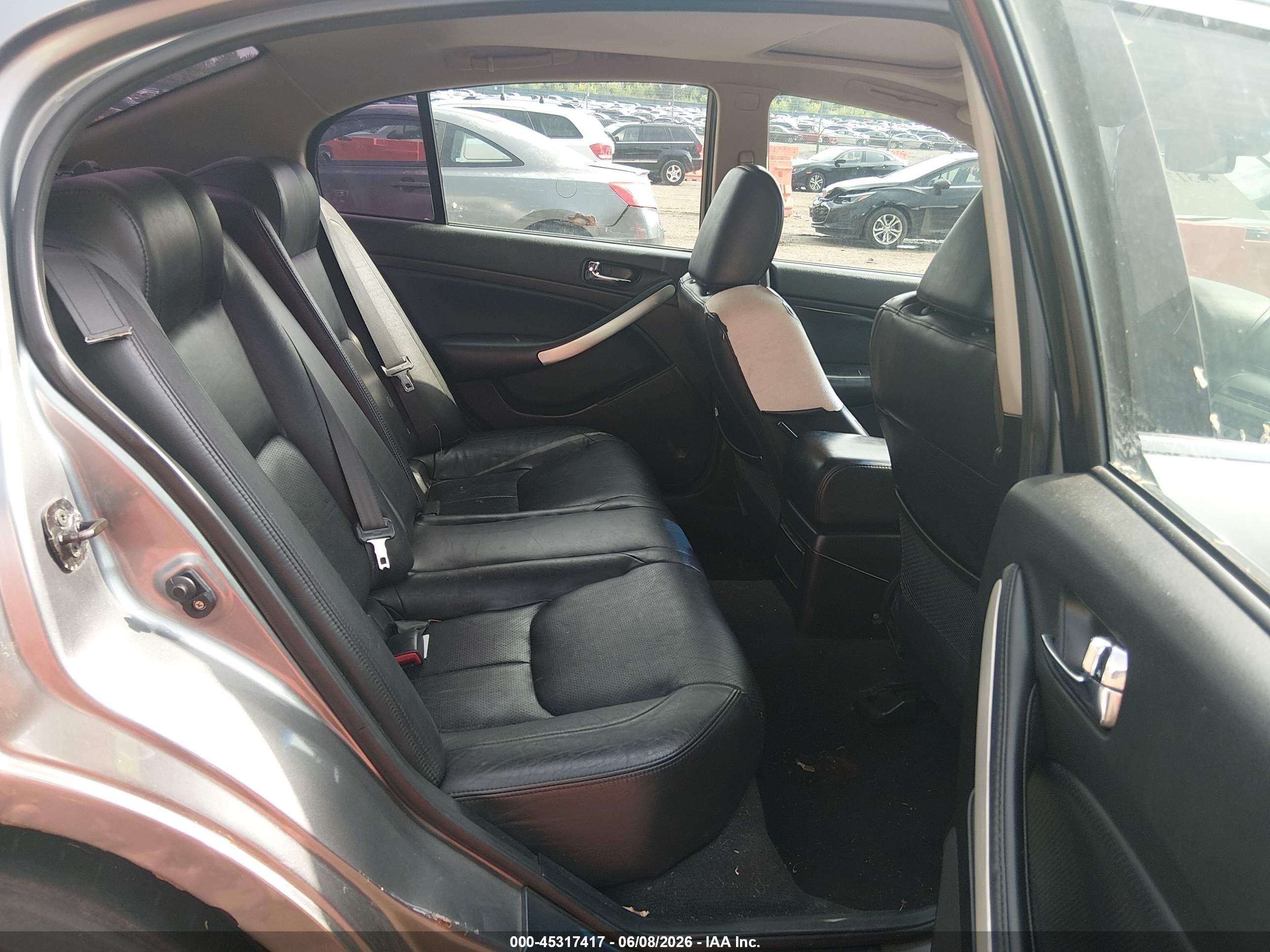 2005 Infiniti G35x   Gray vin: JNKCV51F15M308856