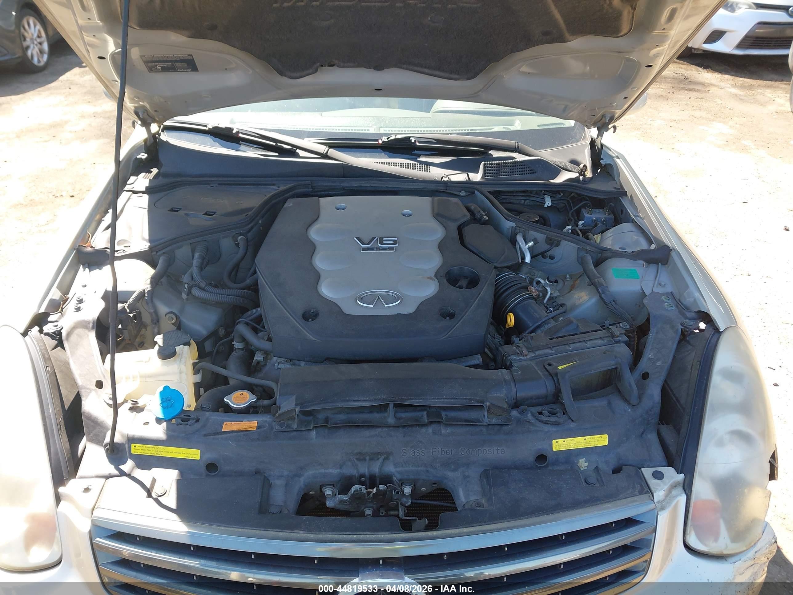 2006 Infiniti G35x   Silver vin: JNKCV51F16M614862