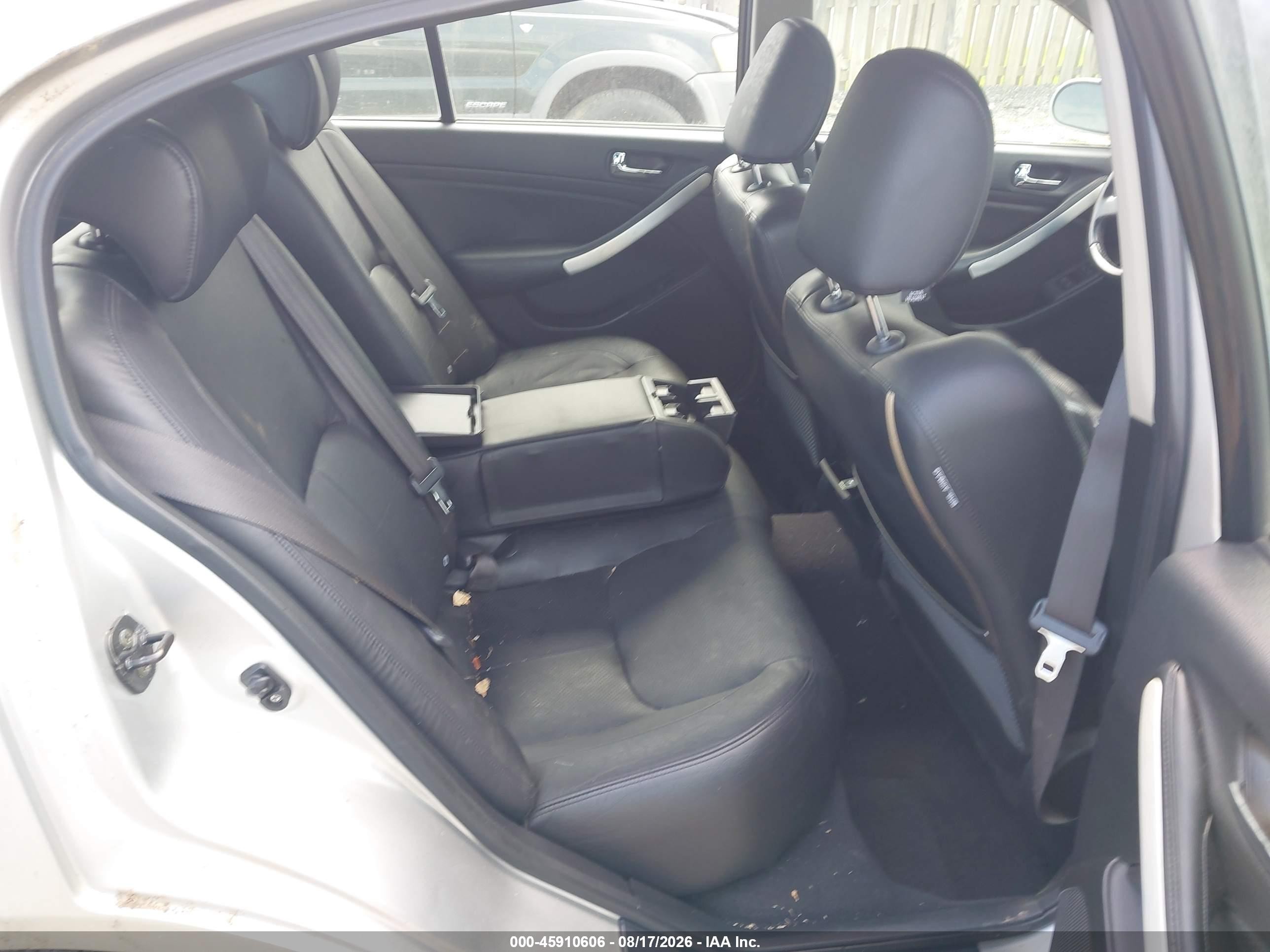 2005 Infiniti G35x Silver vin: JNKCV51F25M303455