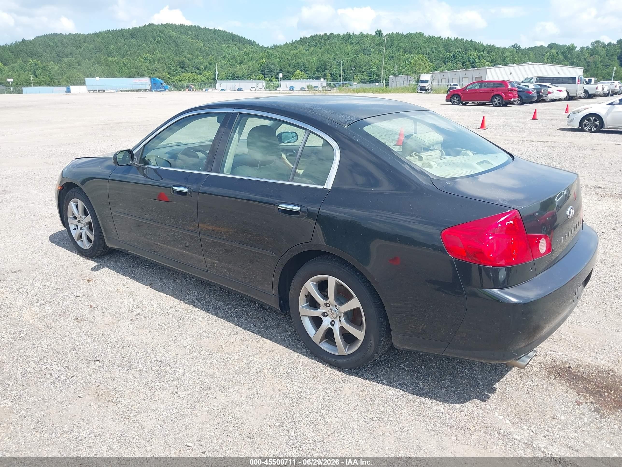 2005 Infiniti G35x   Черный vin: JNKCV51F25M304590