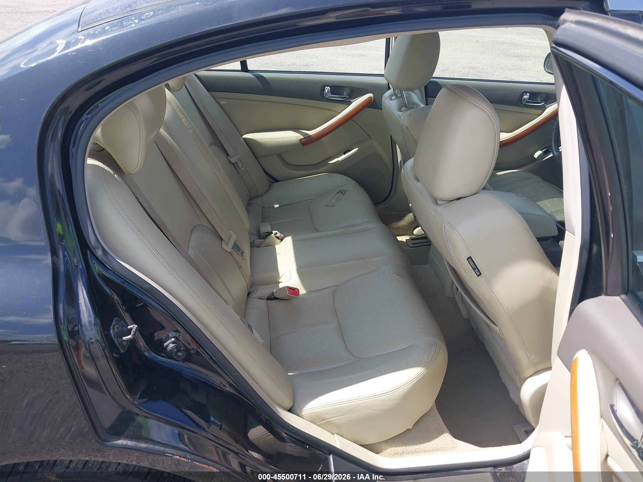 2005 Infiniti G35x   Черный vin: JNKCV51F25M304590