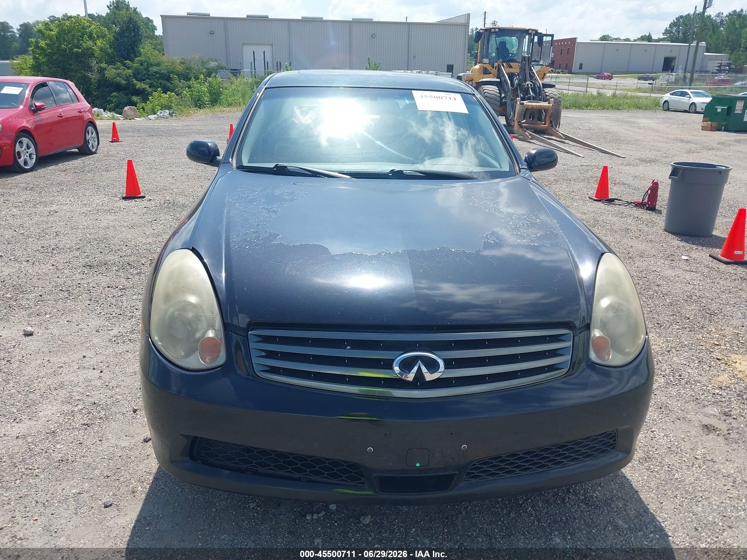 2005 Infiniti G35x   Черный vin: JNKCV51F25M304590