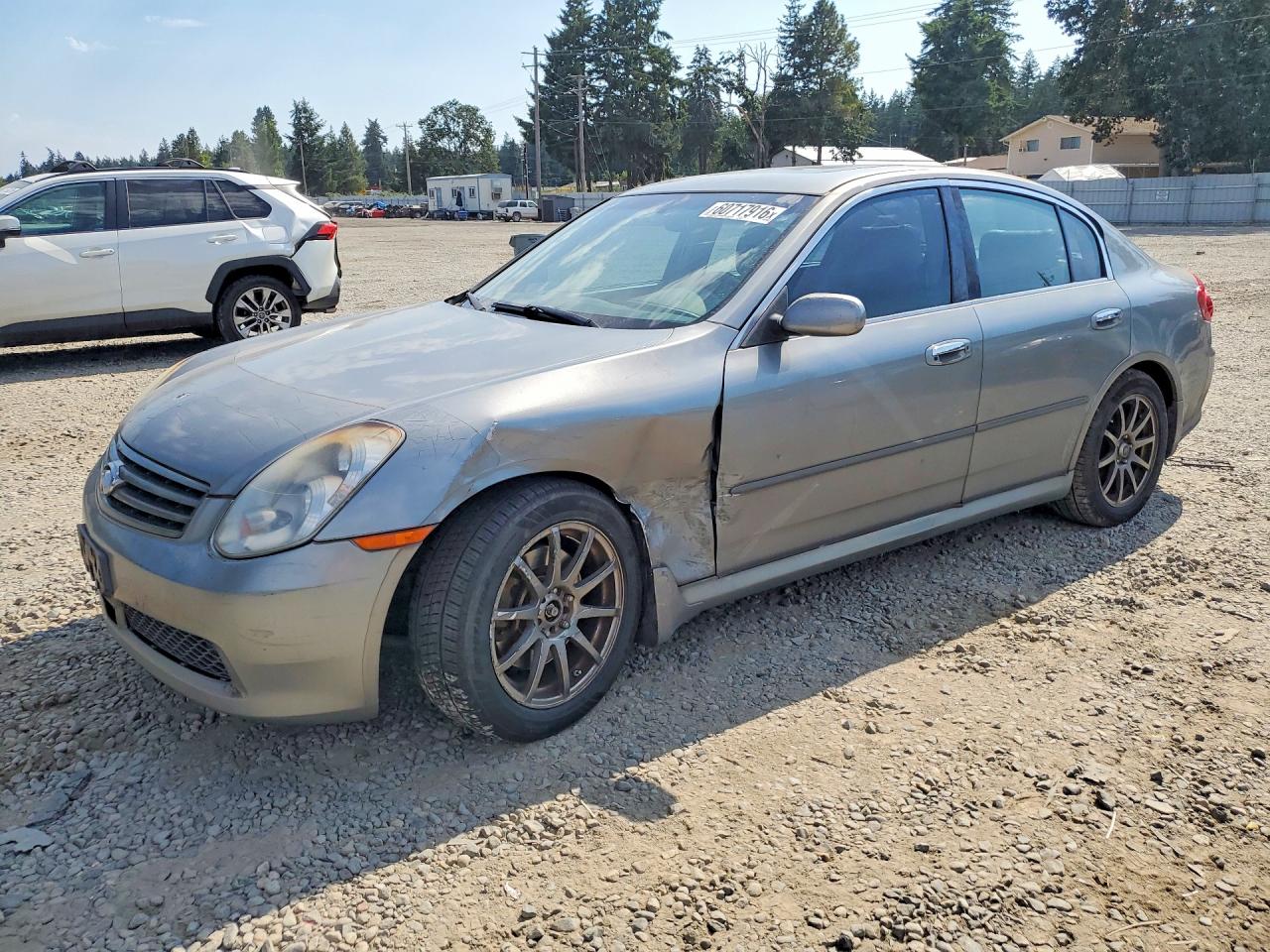 2006 Infiniti G35 X Gray vin: JNKCV51F36M604687