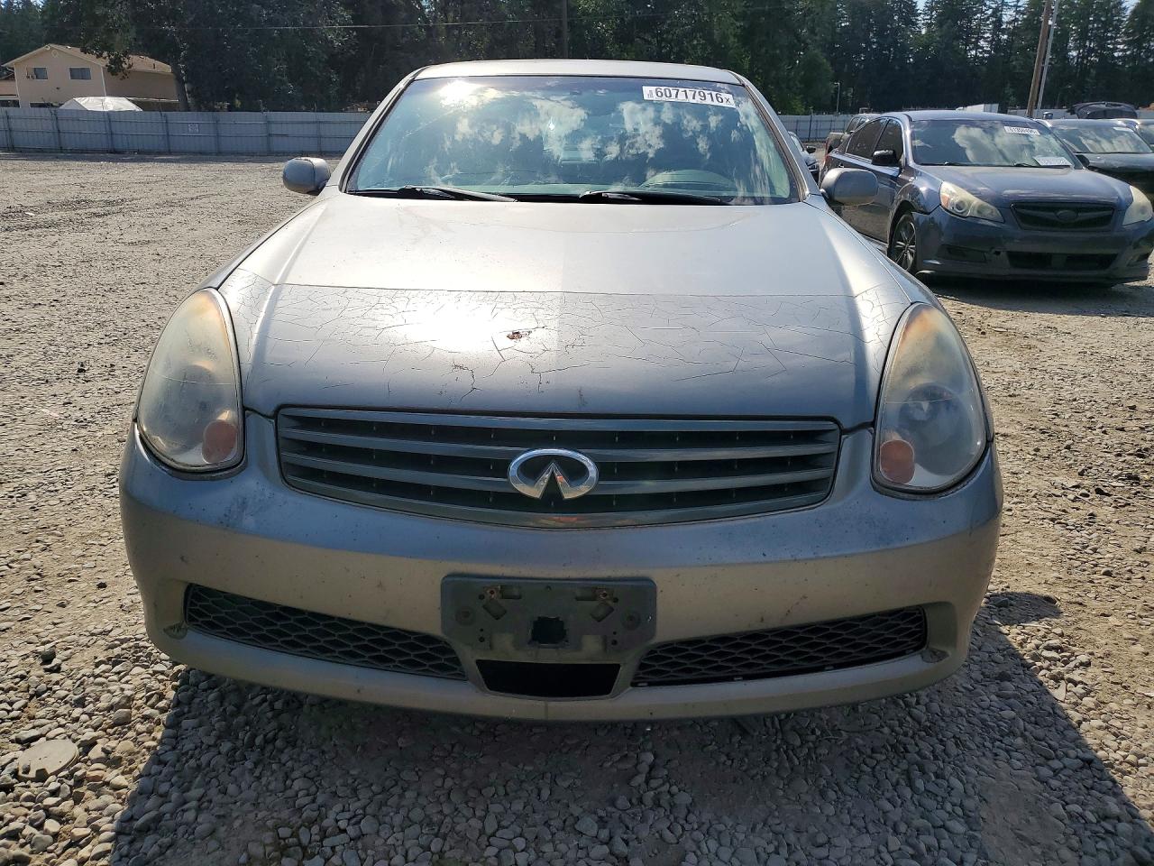 2006 Infiniti G35 X Gray vin: JNKCV51F36M604687