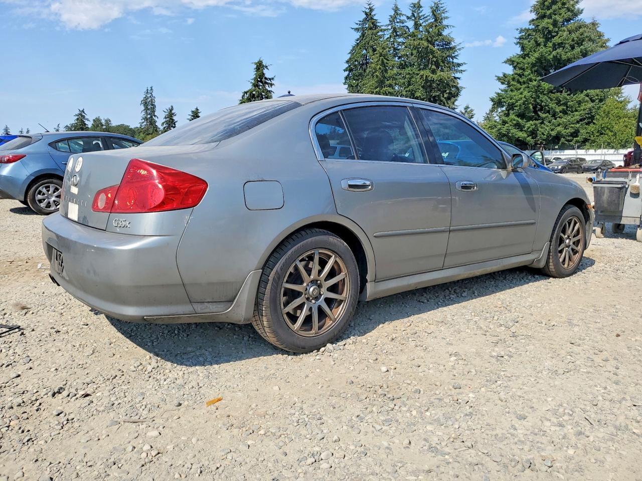 2006 Infiniti G35 X Gray vin: JNKCV51F36M604687