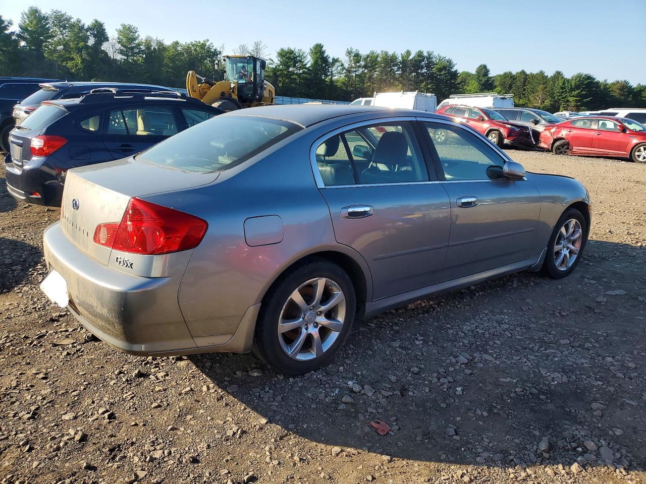 2006 Infiniti G35 X Gray vin: JNKCV51F46M606514