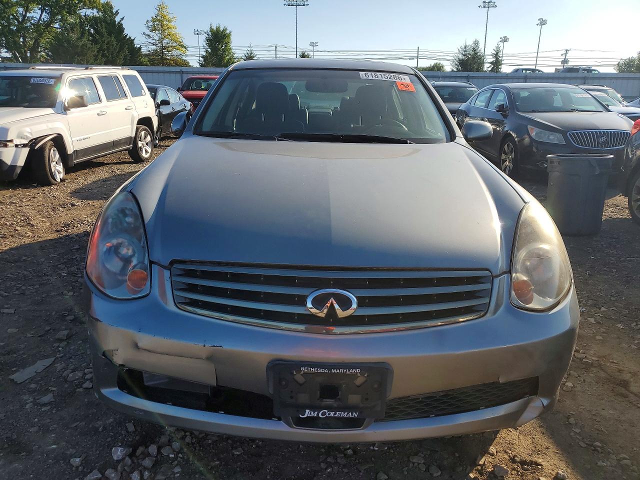 2006 Infiniti G35 X Gray vin: JNKCV51F46M606514