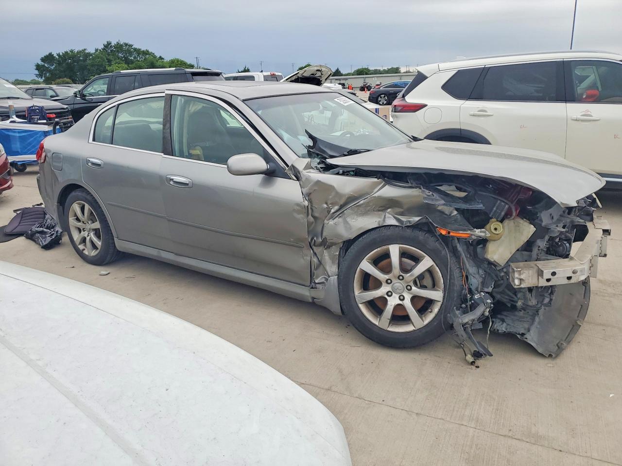 2006 Infiniti G35 X Gray vin: JNKCV51F46M608845