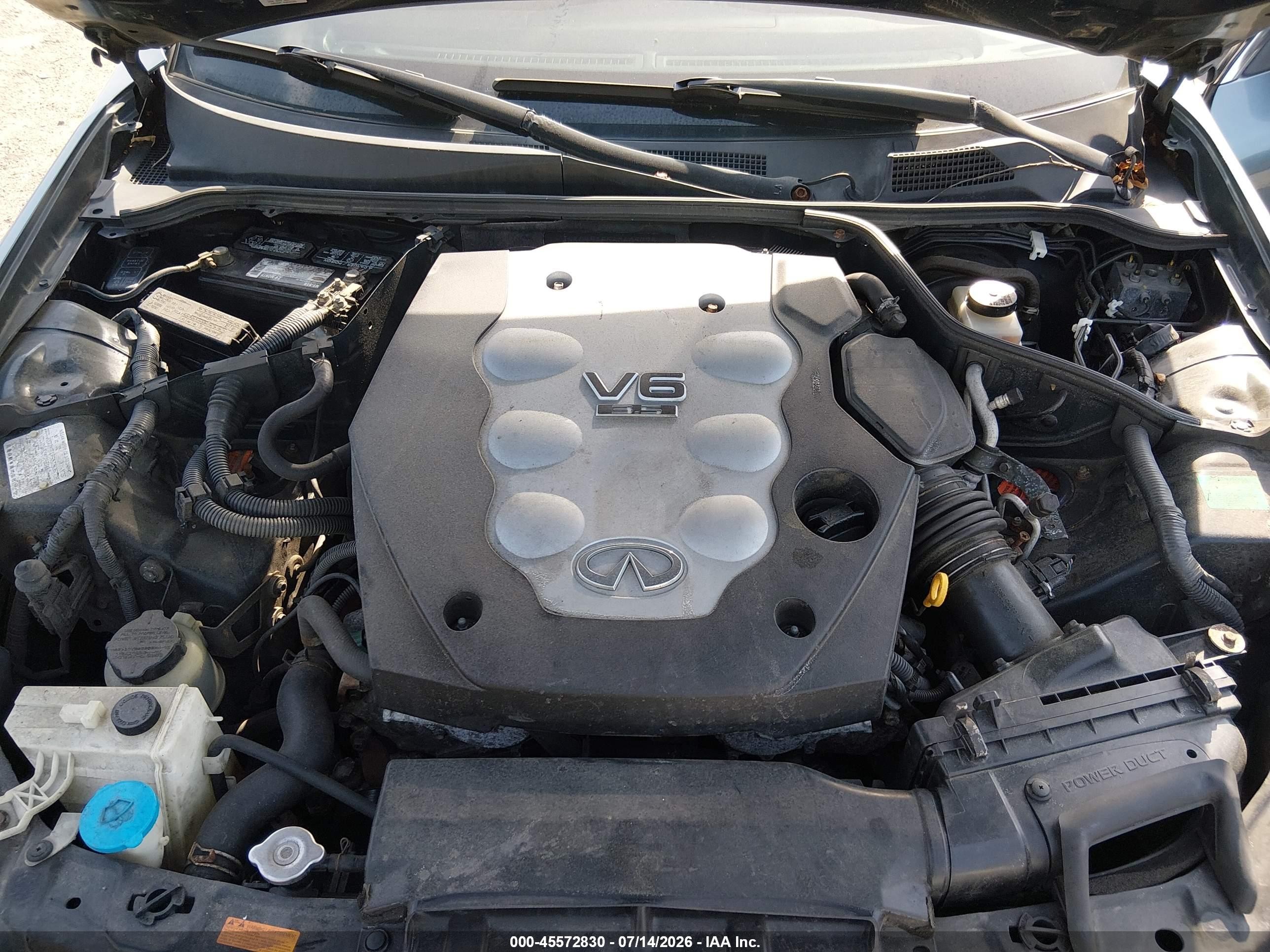 2006 Infiniti G35x Light Blue vin: JNKCV51F56M605775