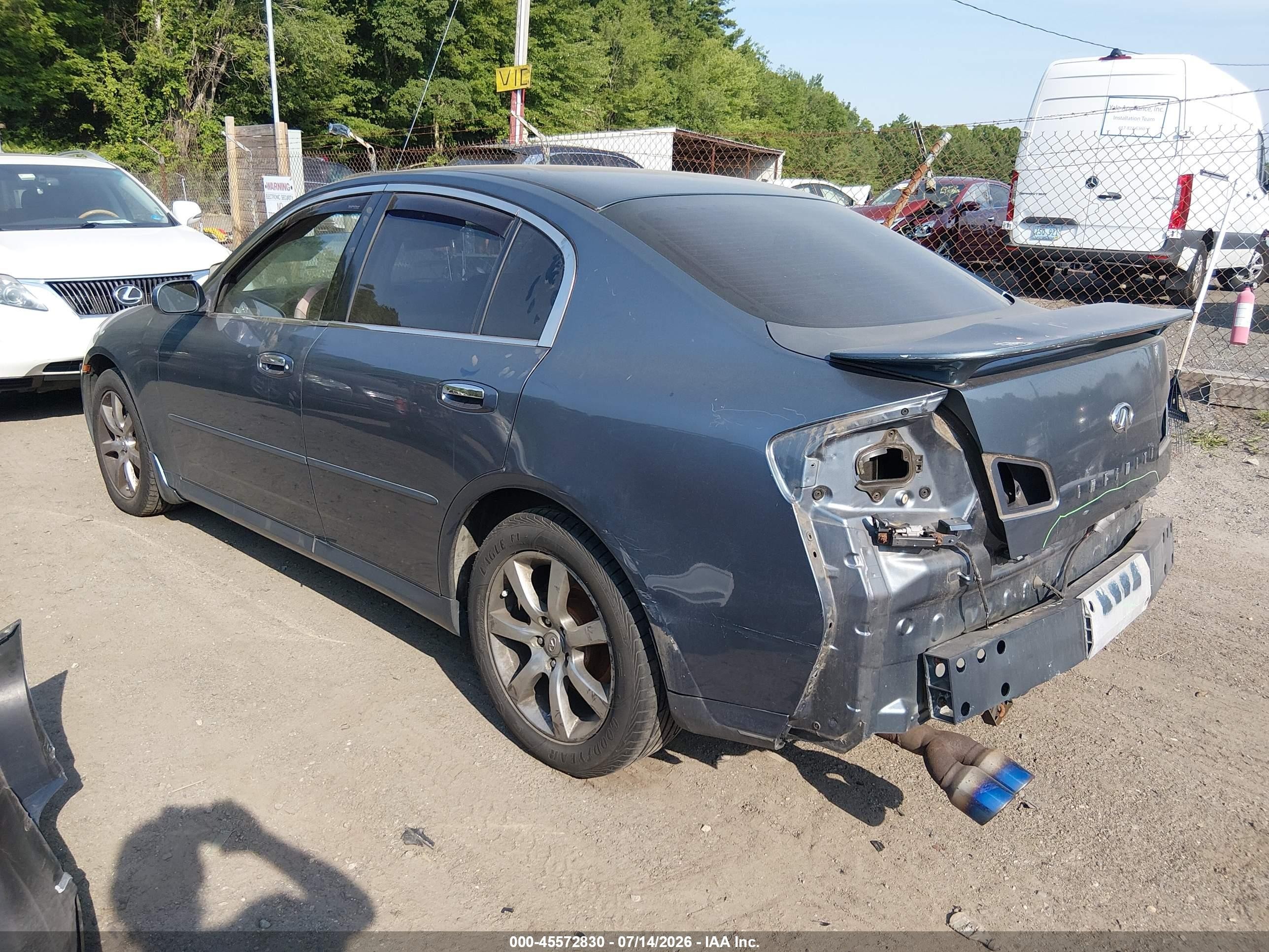 2006 Infiniti G35x Light Blue vin: JNKCV51F56M605775