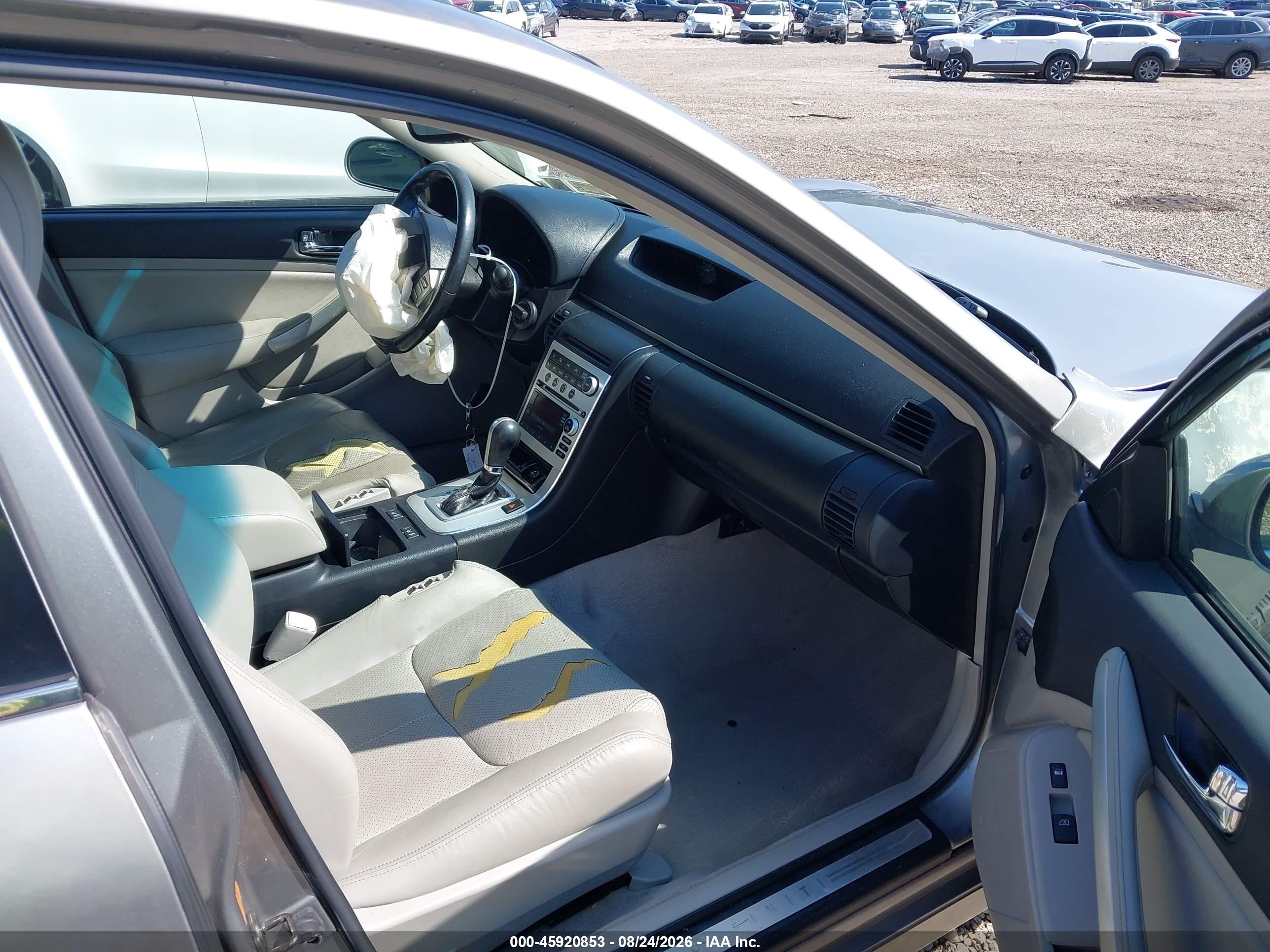 2006 Infiniti G35x Beige vin: JNKCV51F56M615612