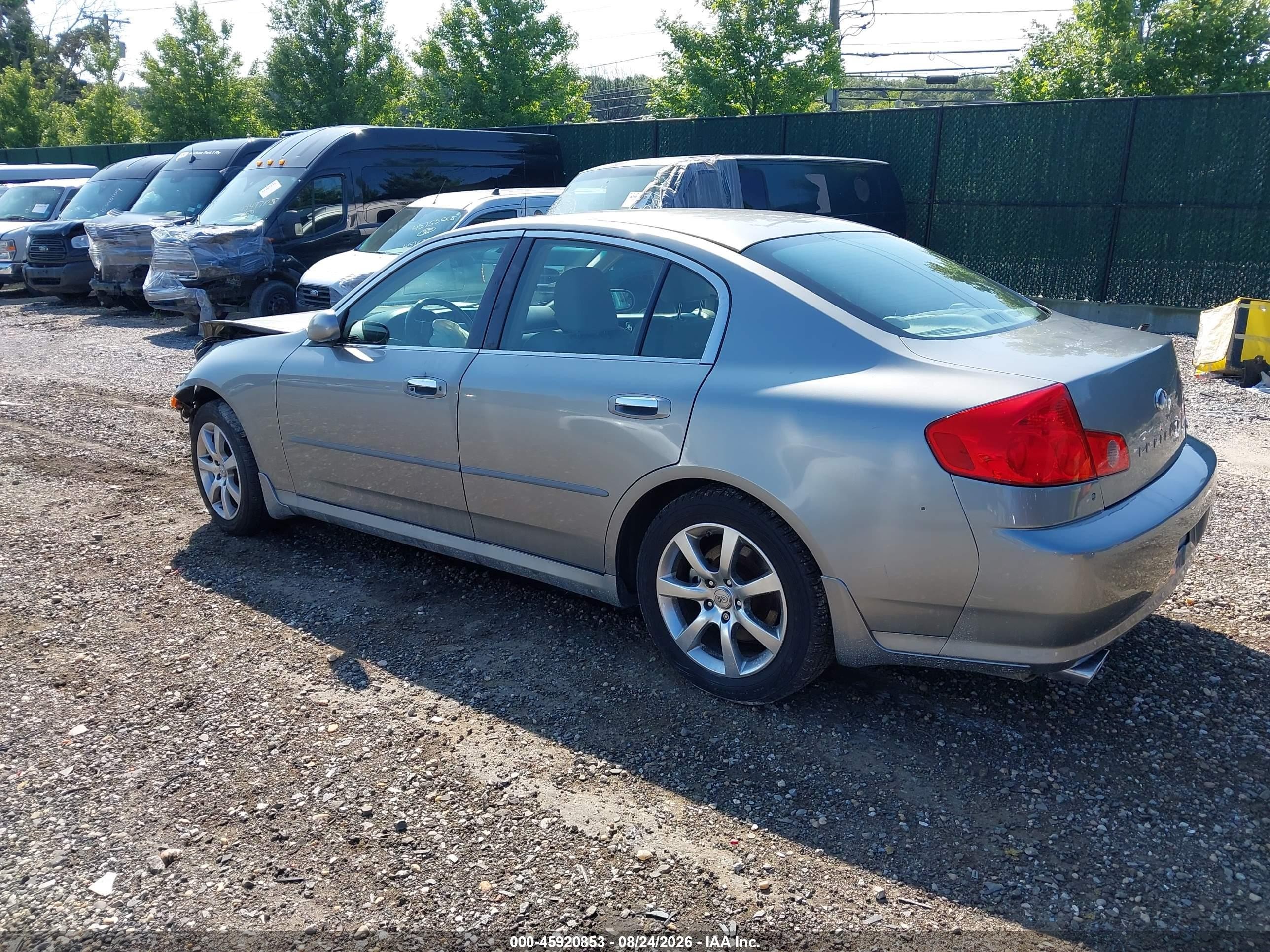 2006 Infiniti G35x Beige vin: JNKCV51F56M615612