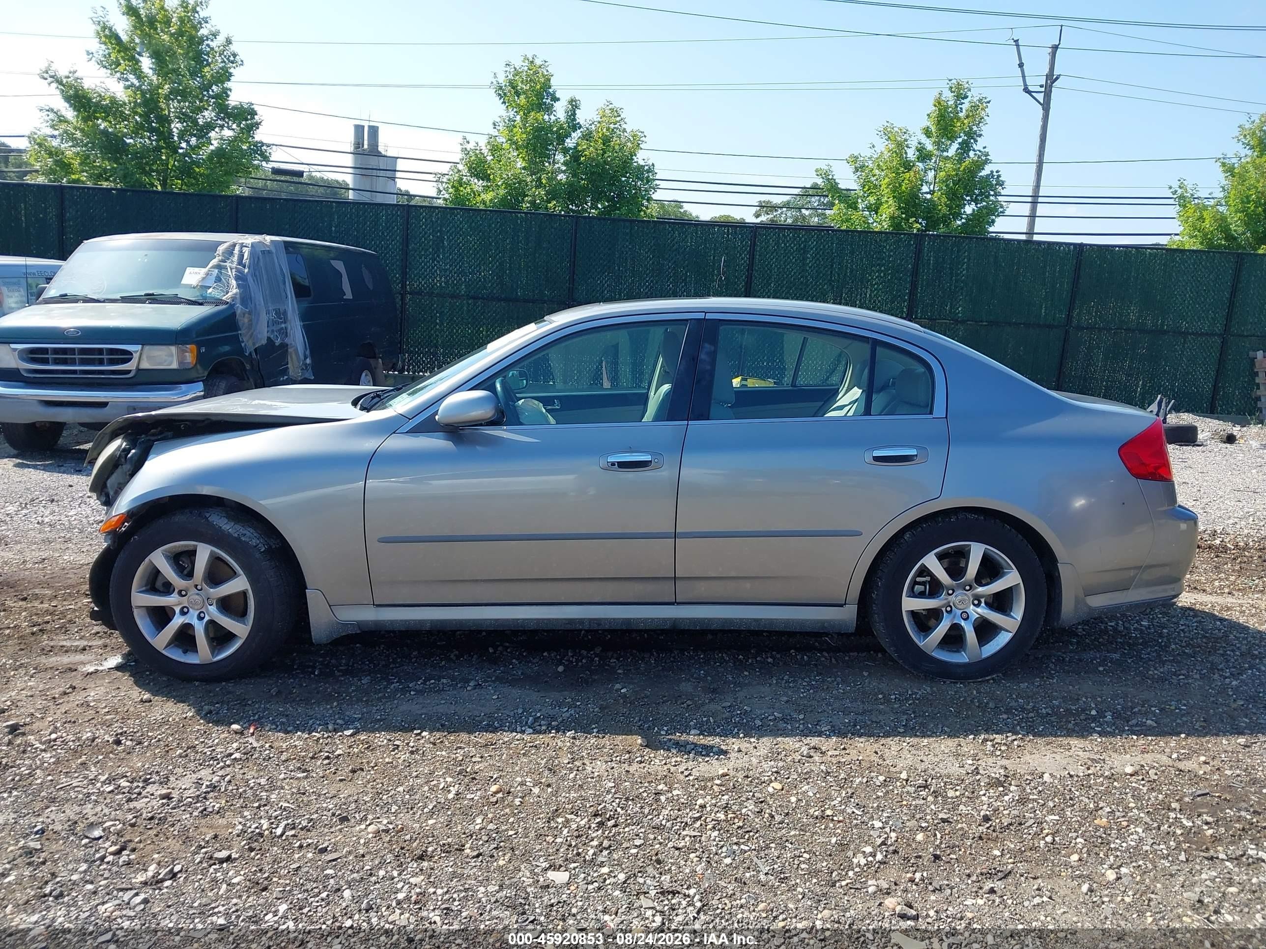 2006 Infiniti G35x Beige vin: JNKCV51F56M615612